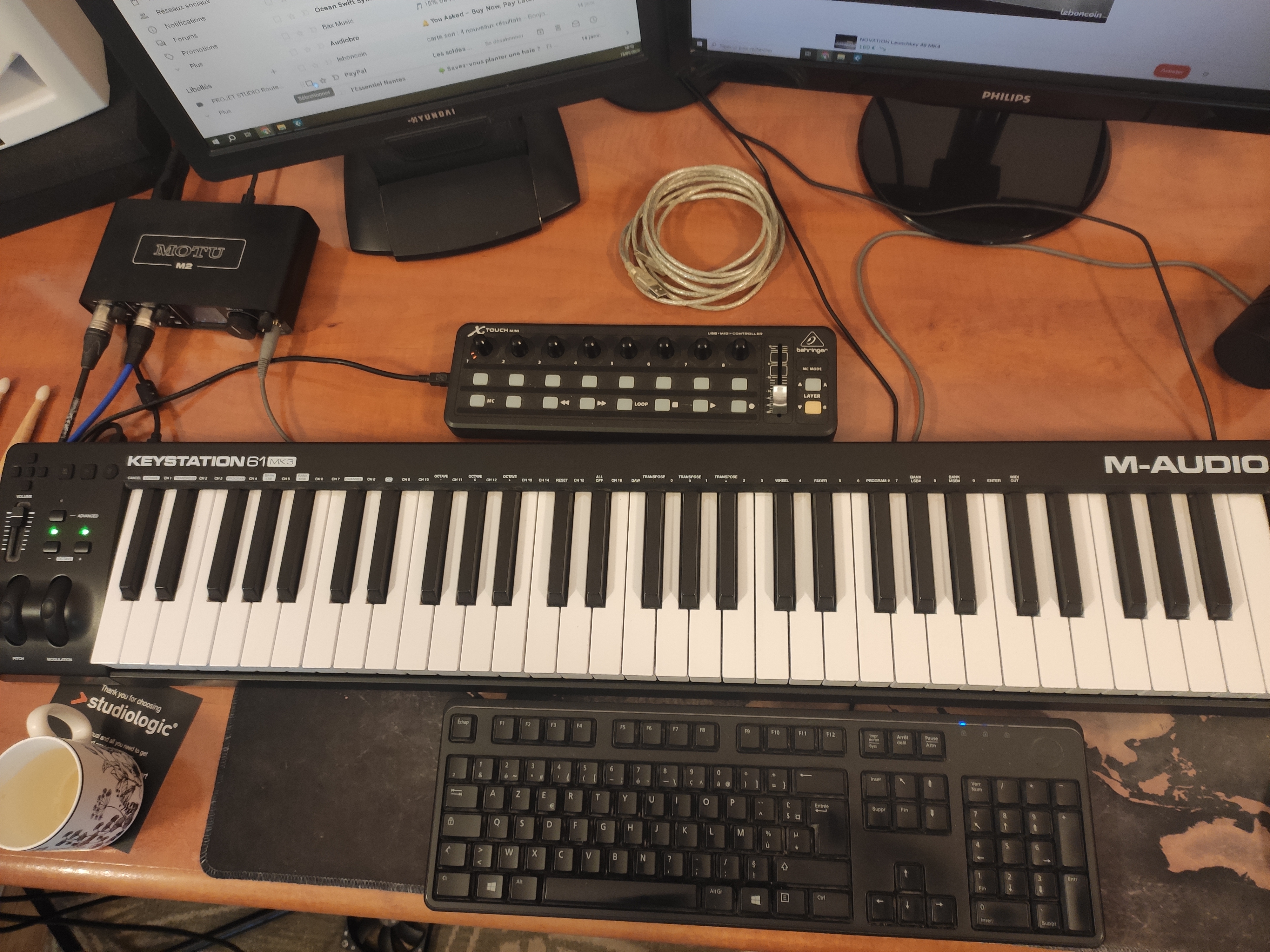 Vends Keystation 61 mk3