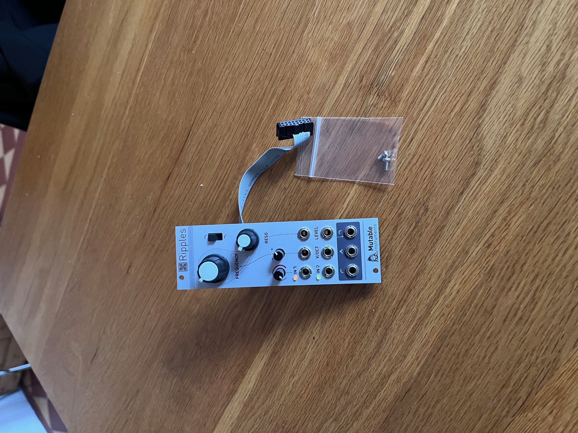 Filtre Mutable Instrument original. 