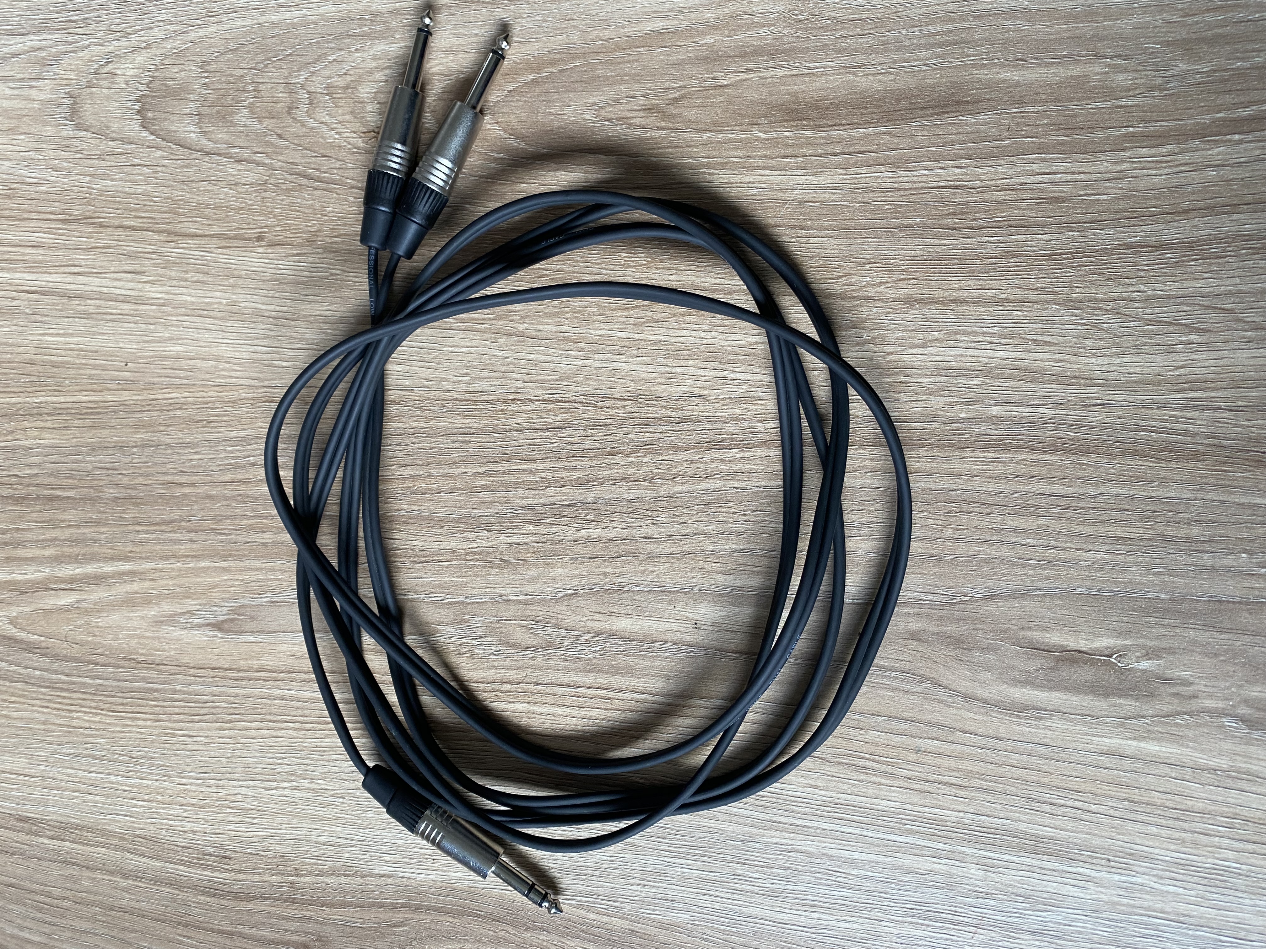 2 câbles jack insert send/return