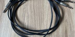 2 câbles jack insert send/return