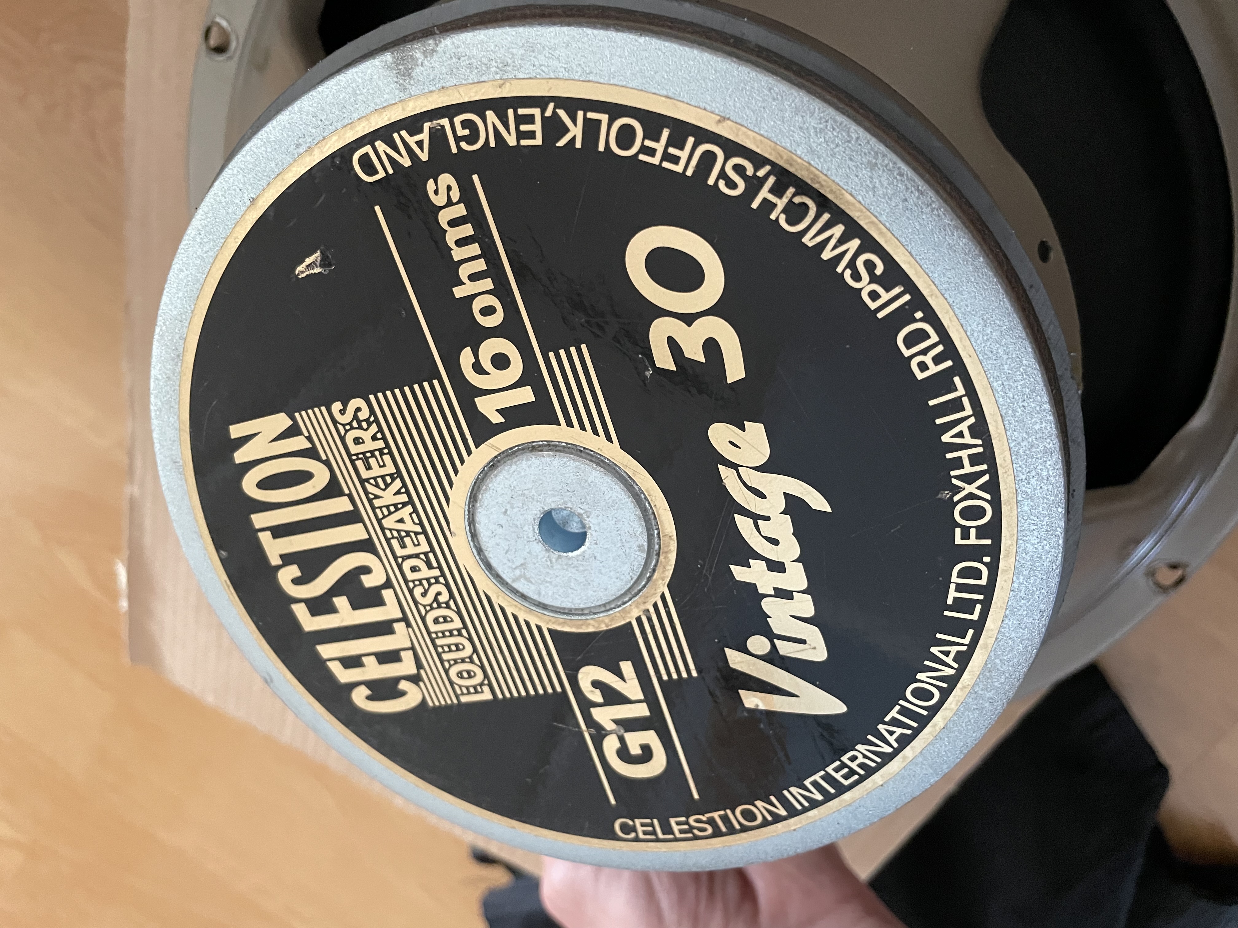 Vends Celestion Vintage 30 16ohm