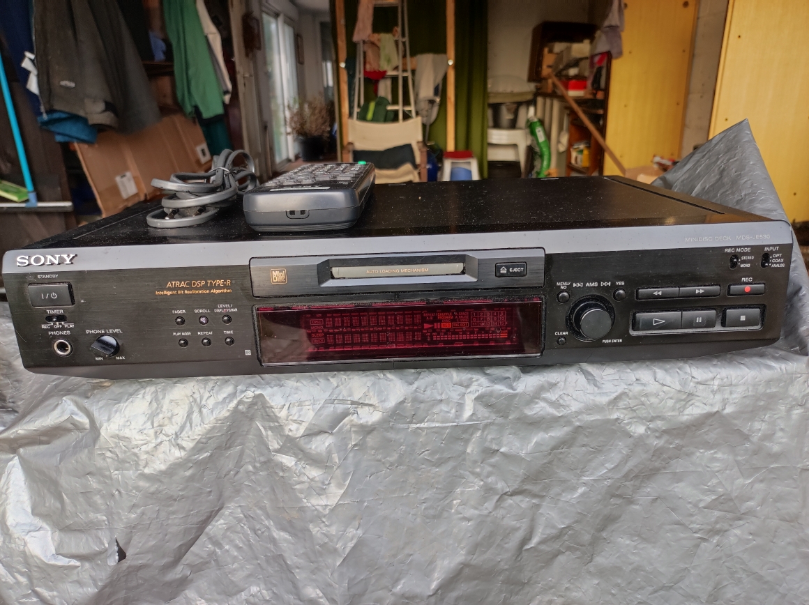 Platine Sony MDS-JE530