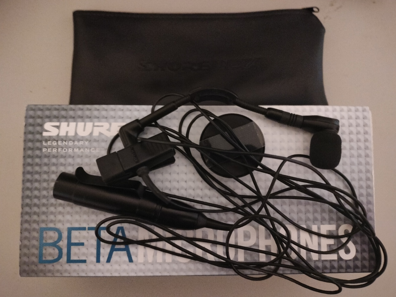 Vends Shure Beta 98H/C comme neuf cause doublon