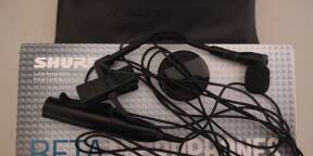 Vends Shure Beta 98H/C comme neuf cause doublon