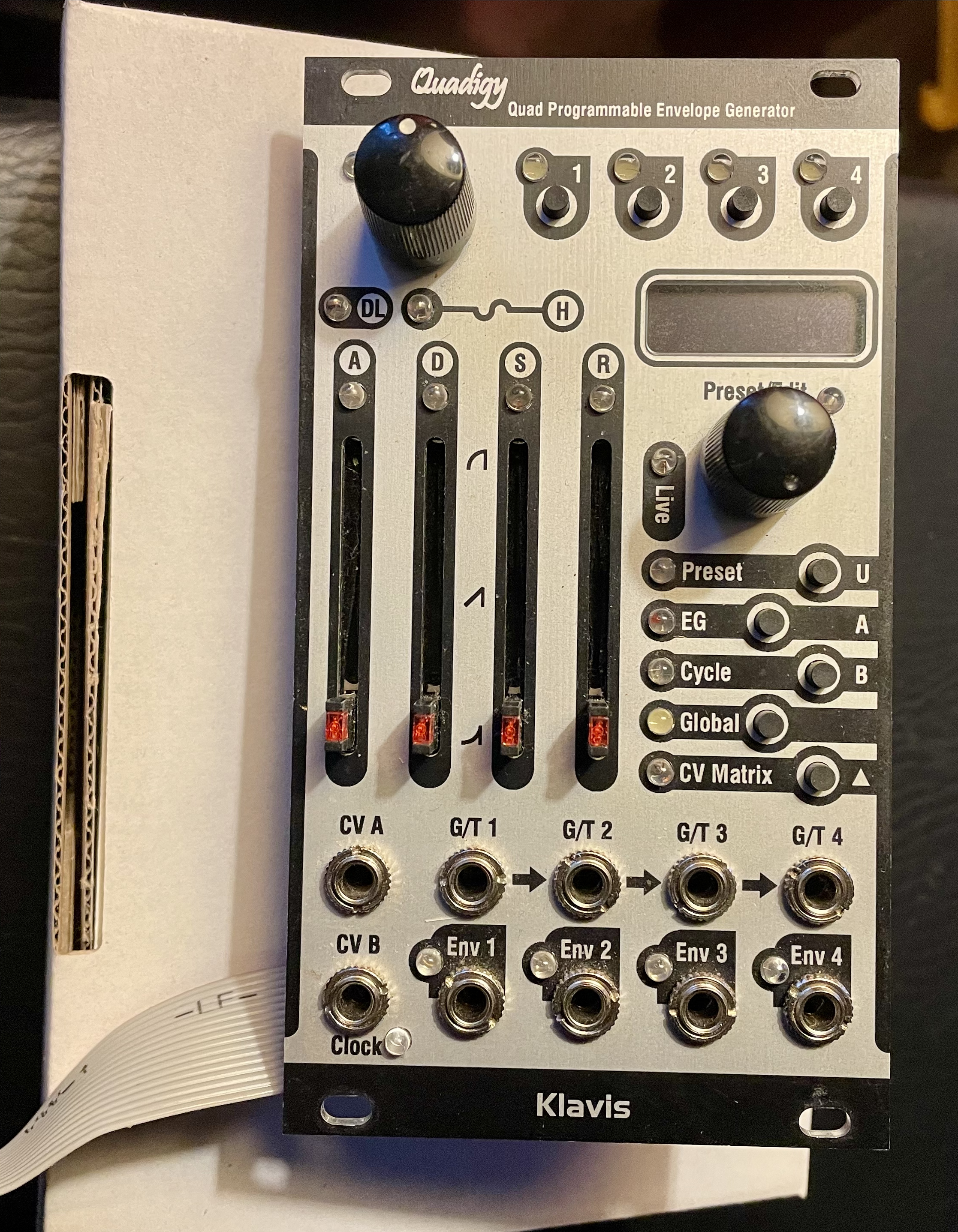 Vends mon Klavis Quadigy