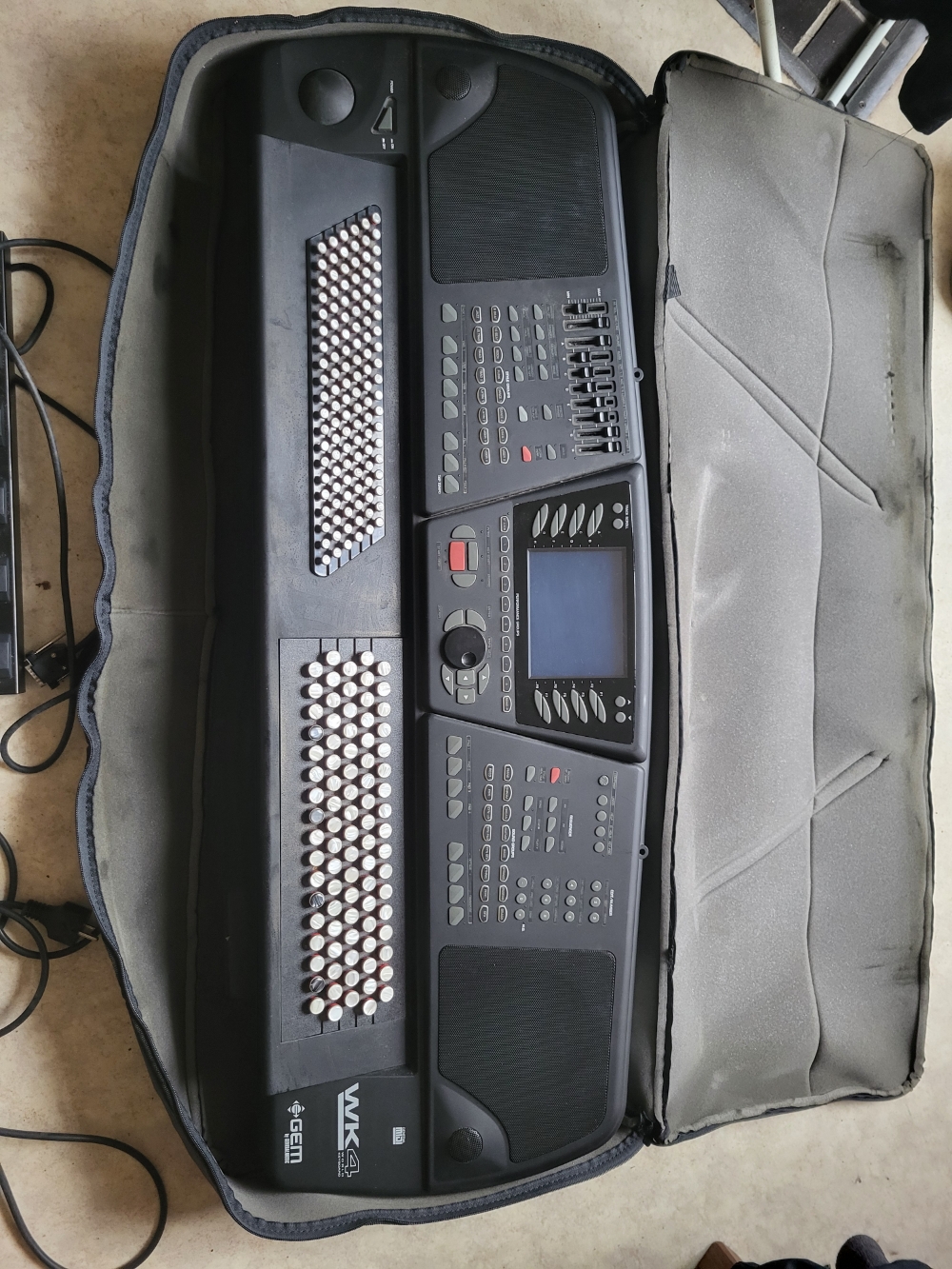 Vends Gem WK4 Concorde clavier accordéon