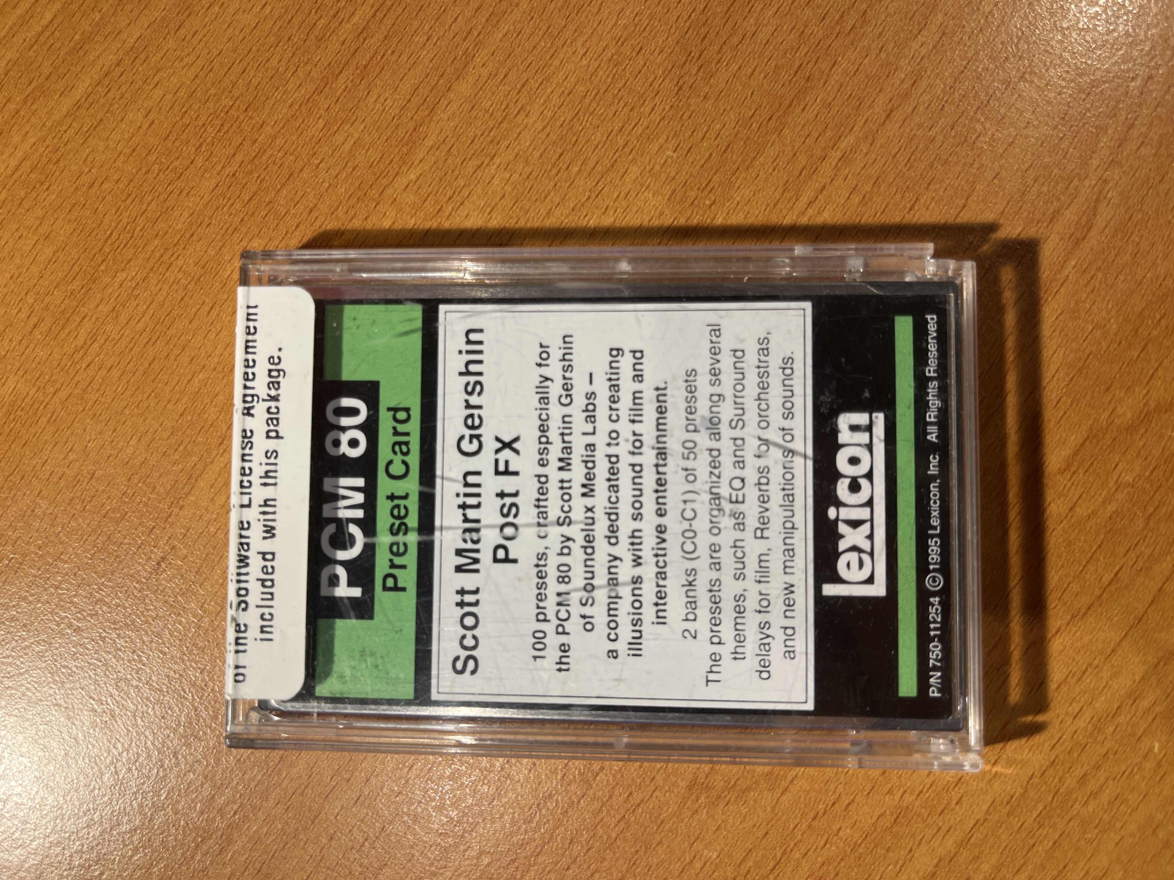 Preset Card Scott Martin 