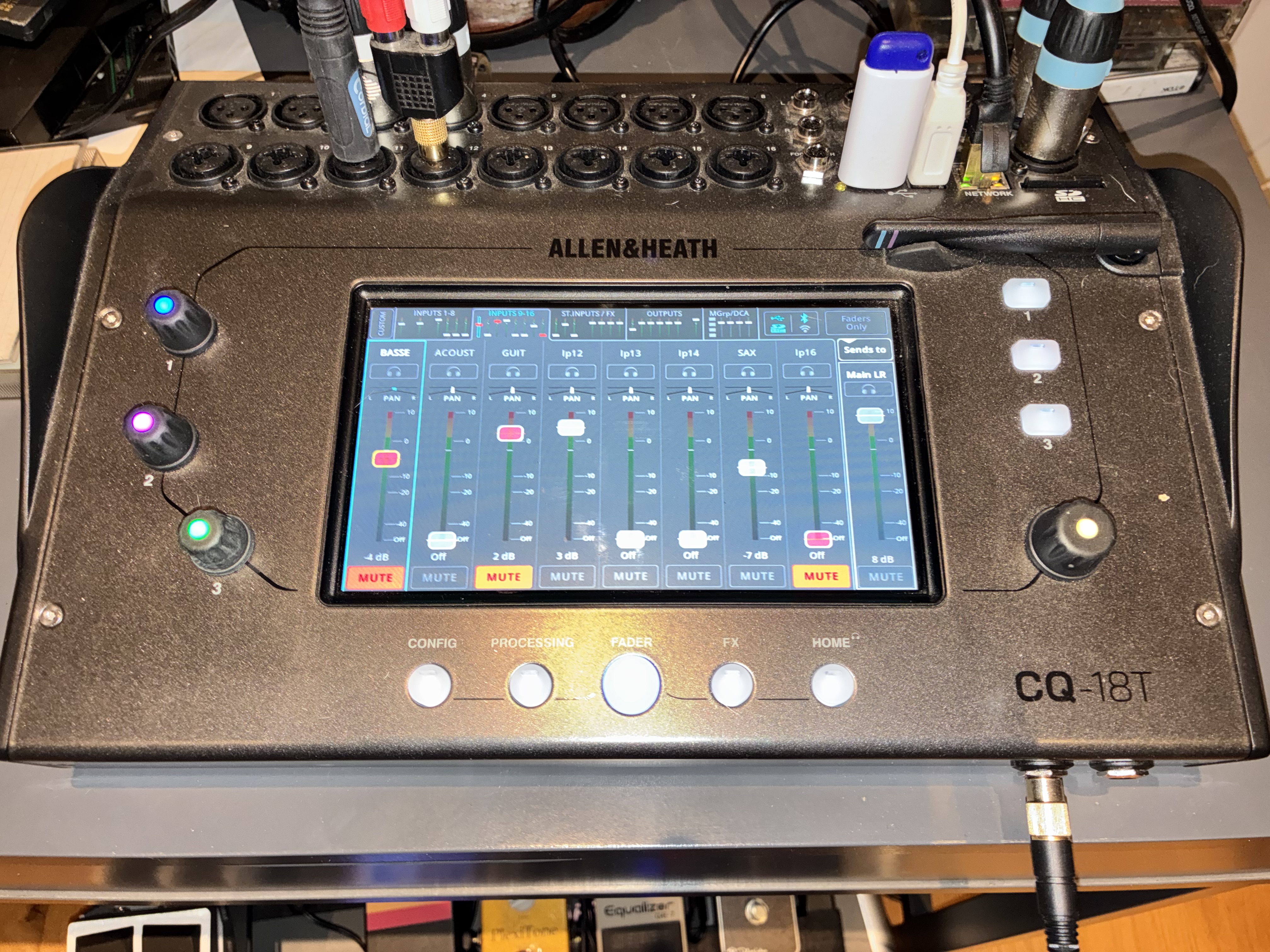 Table mixage ALLEN & HEATH CQ18T