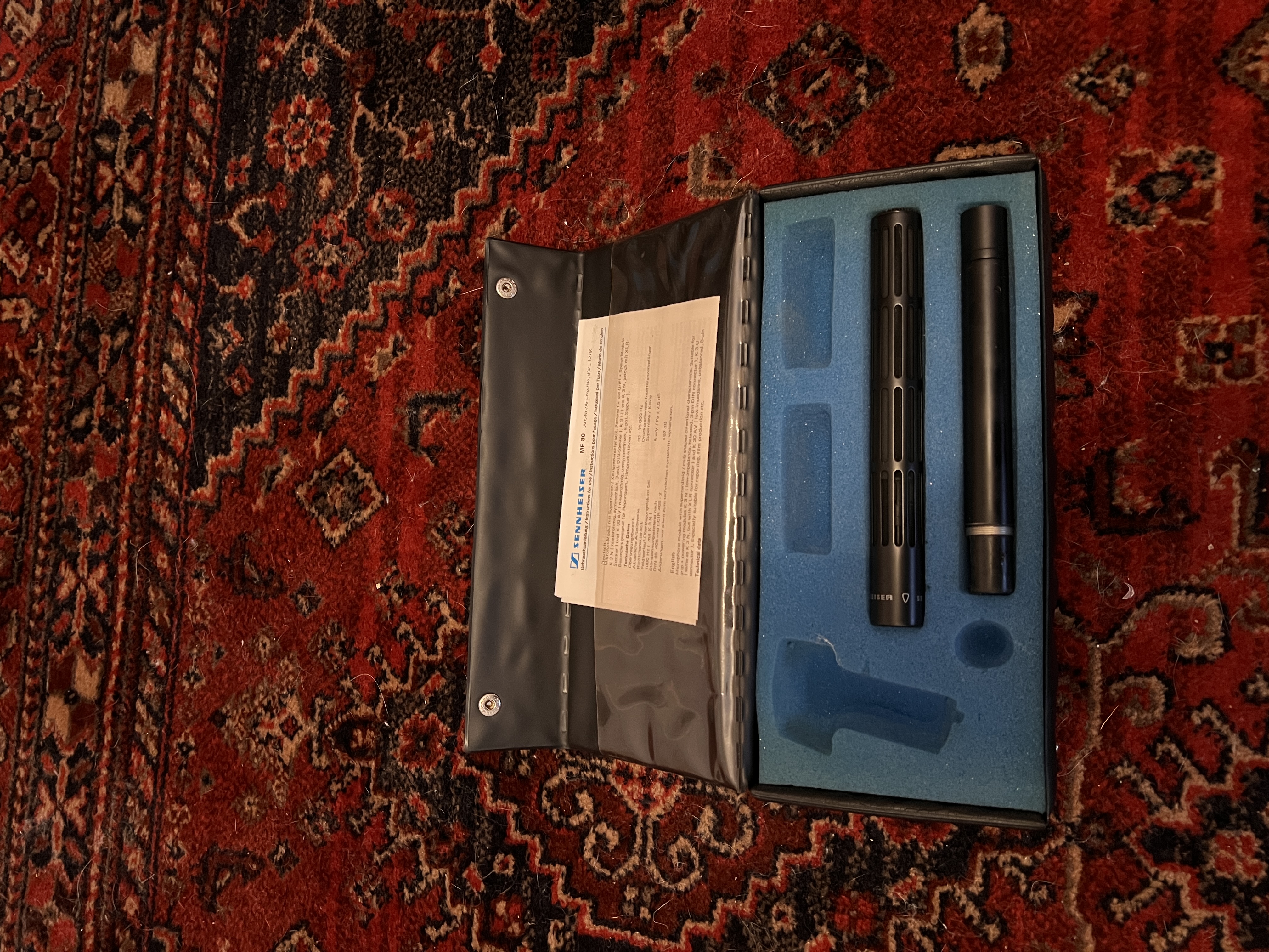 Micro Sennheiser ME80 + Alimentation K3-U