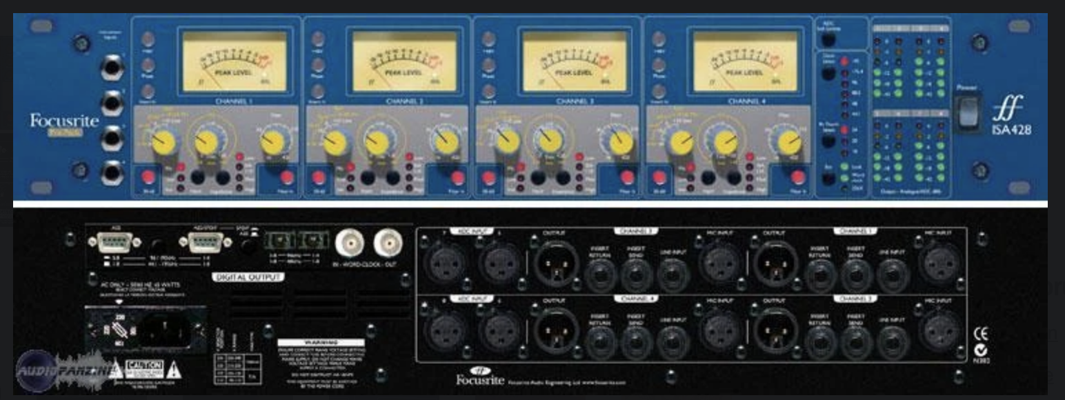 Vends Focusrite Isa 428 AD 