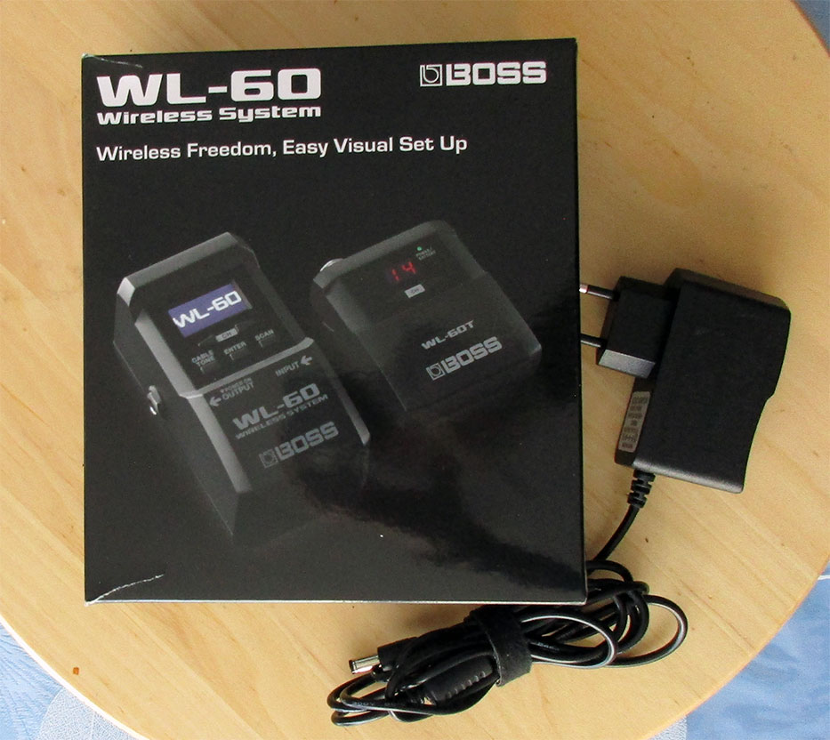 Vends BOSS WL-6 en boîte + transfo (comme neuf)