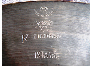 Zildjian K Istanbul Hi Hat 13 " Vintage 60's
