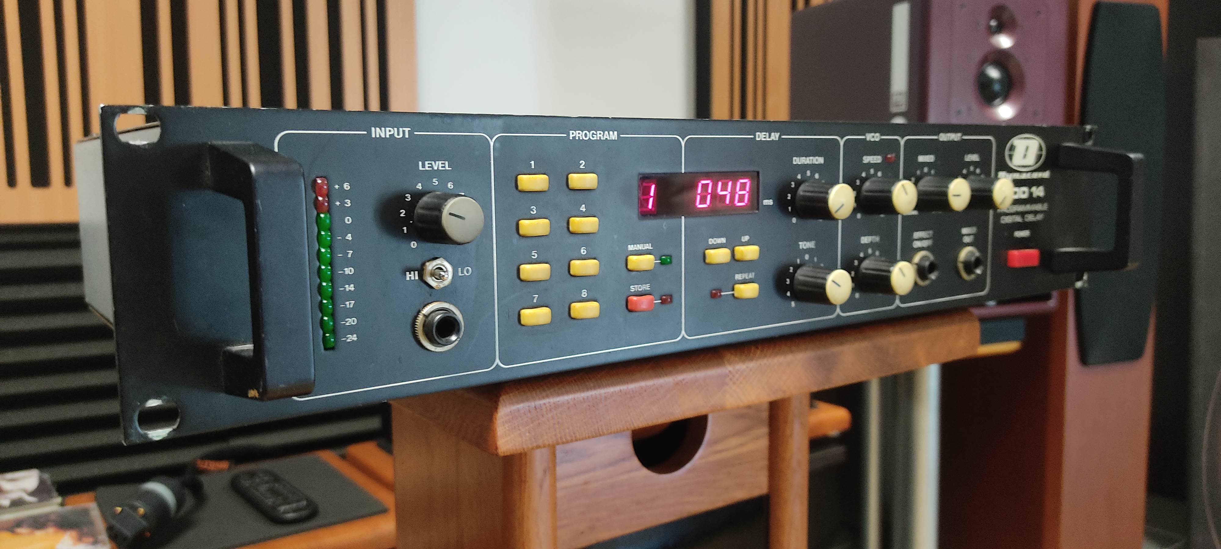 Dynacord PDD14 digital delay, RÉVISÉ