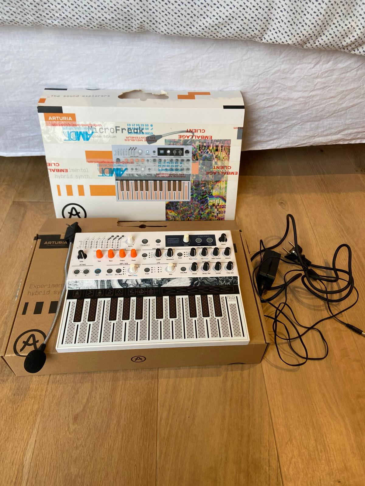Arturia microfreak vocoder