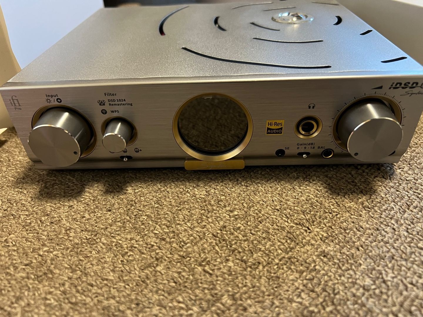ifi pro iDSD Signature DAC preamp headphone amplifier For Sale