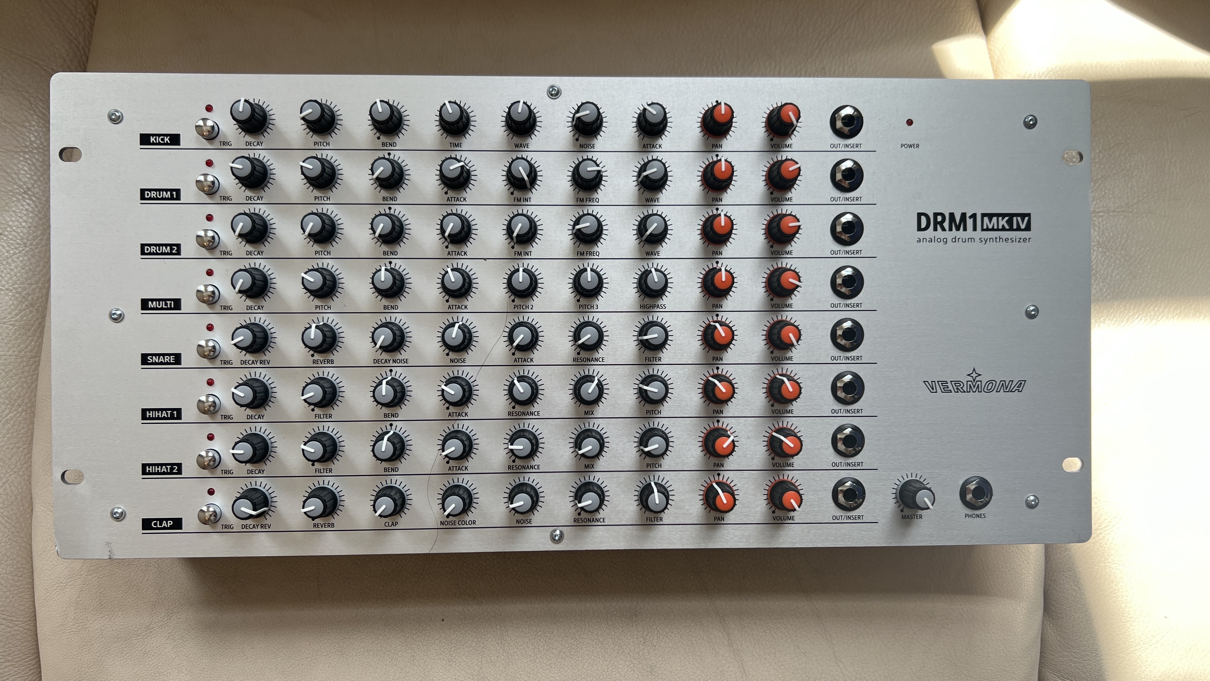 Vermona drm1 MK4 version MIDI