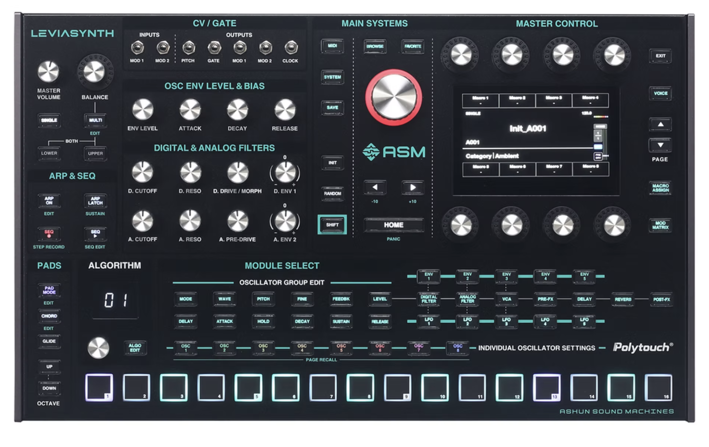 Leviasynth Desktop Top