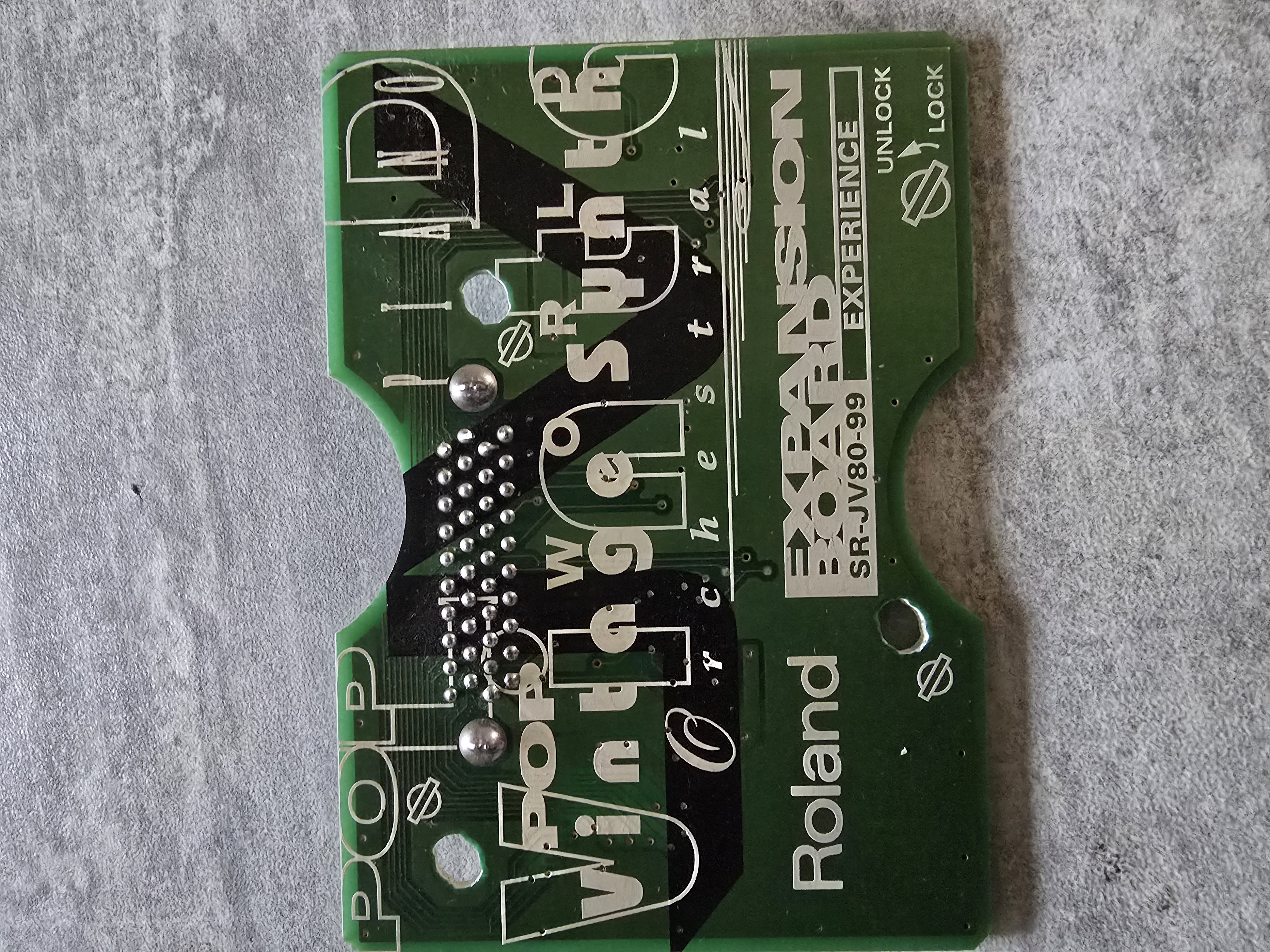  roland sr-jv80-99    experience