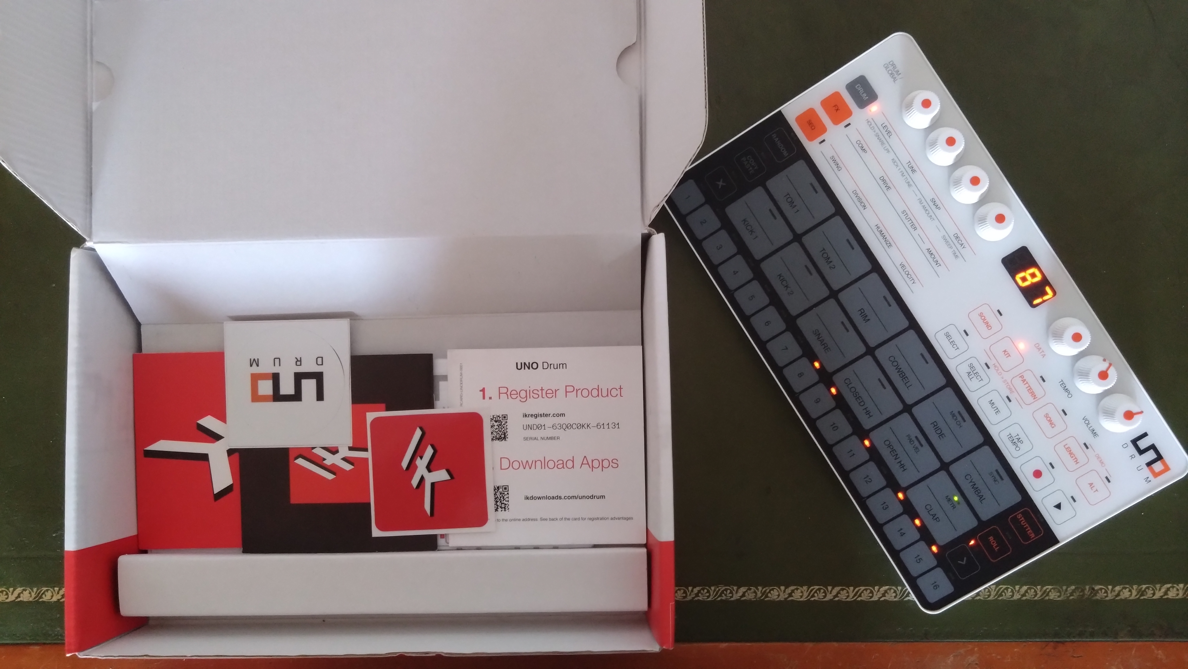 Uno Drum IK Multimédia 