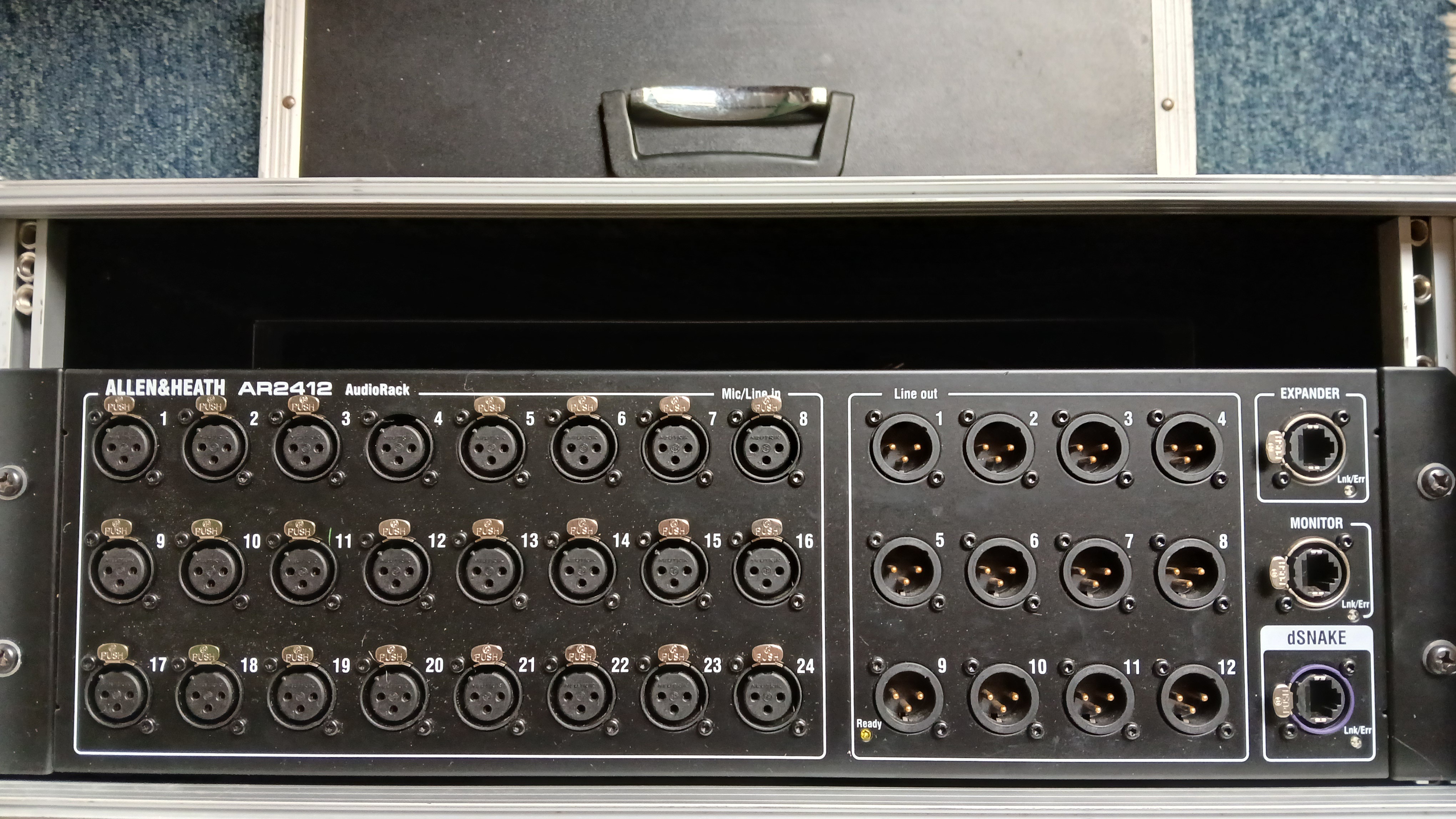 Vends boitier AR2412 pour console Allen & Heath