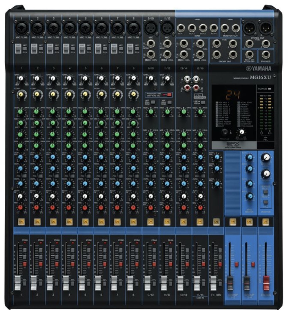 Vends console de mixage Yamaha MG16XU