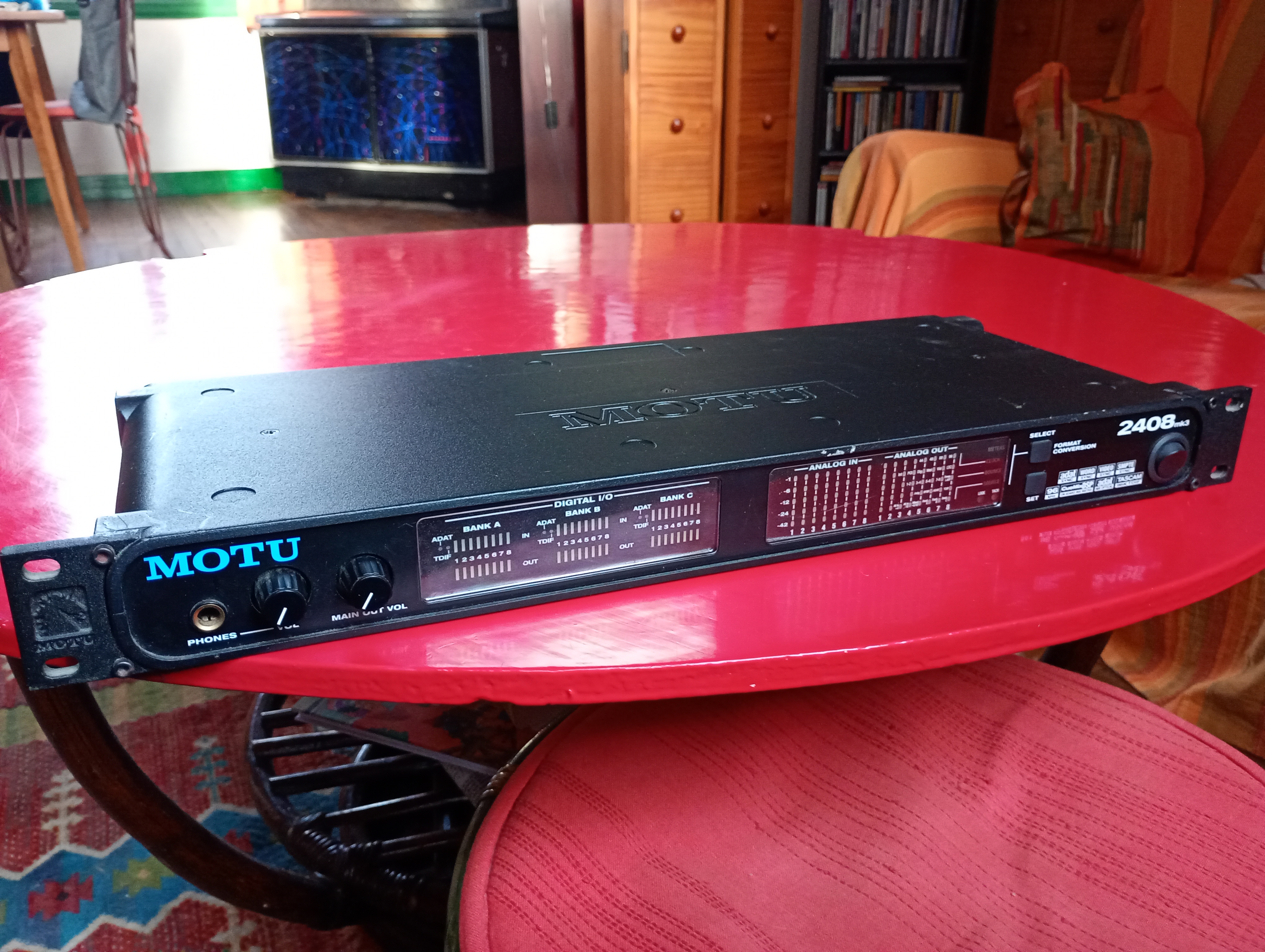 Motu 2048 mk3 + carte PCI e et câble audiowire