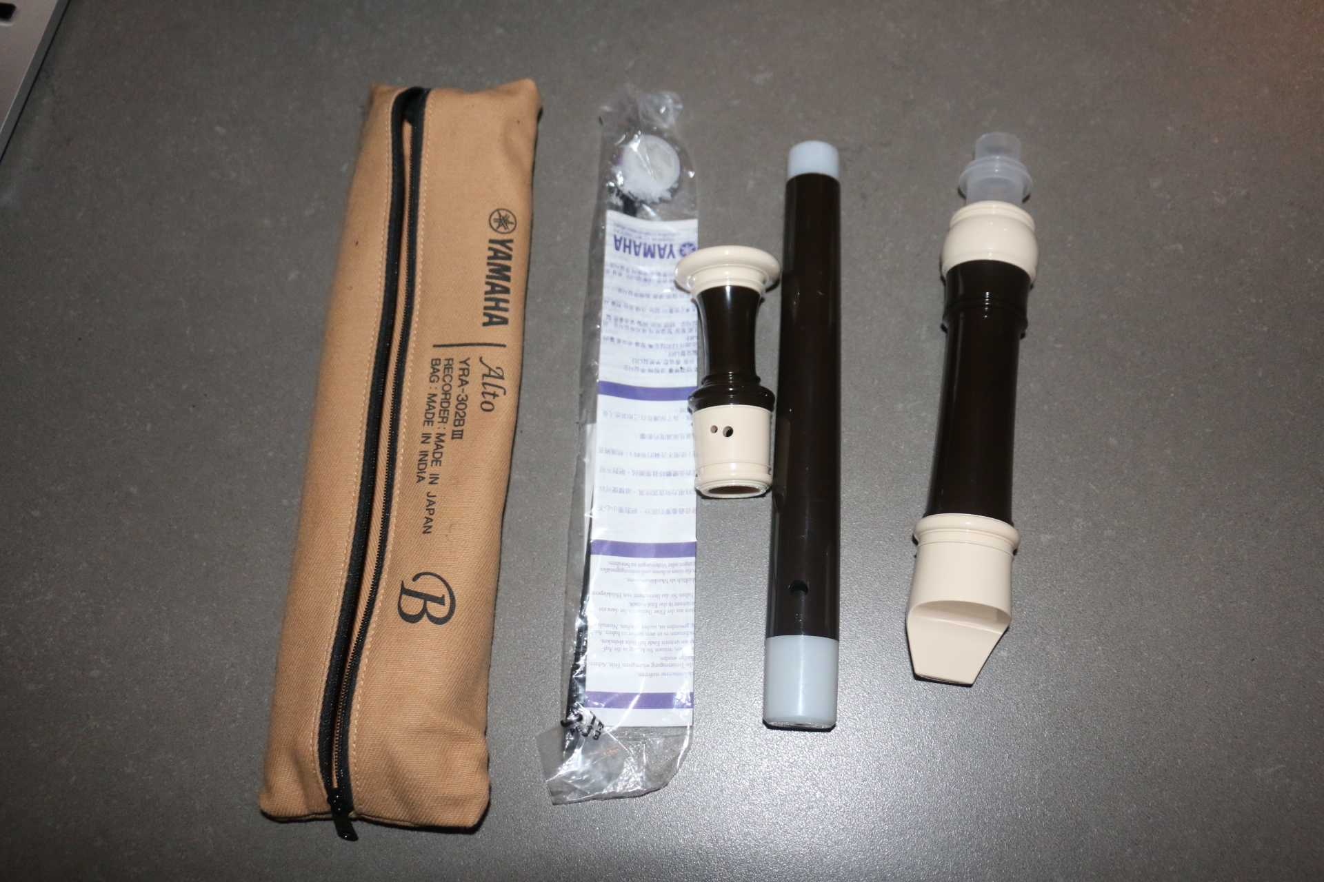 Vends Flûte à bec Alto Yamaha -3028 B III