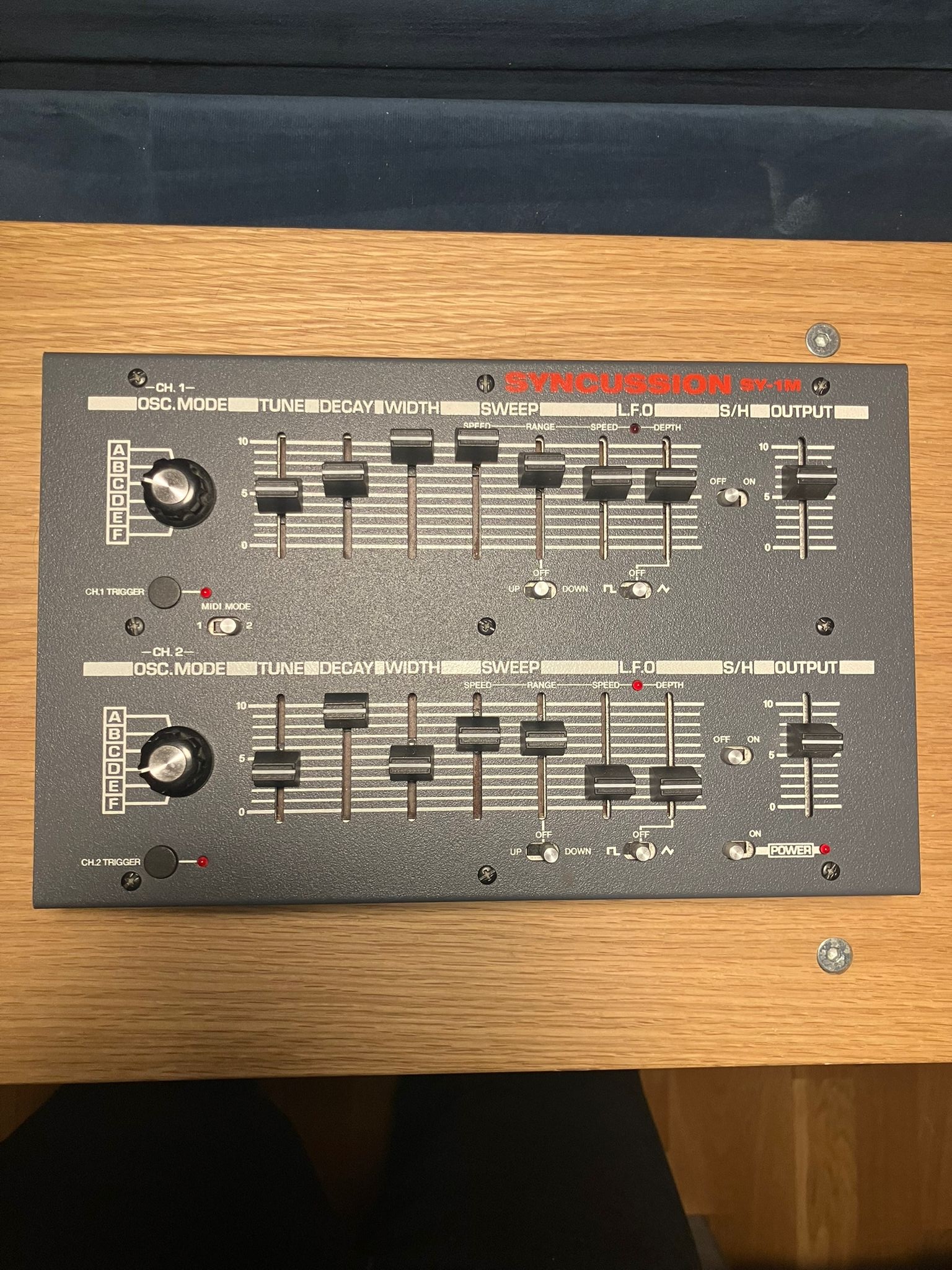 Vends The Human Comparator Syncussion SY-1