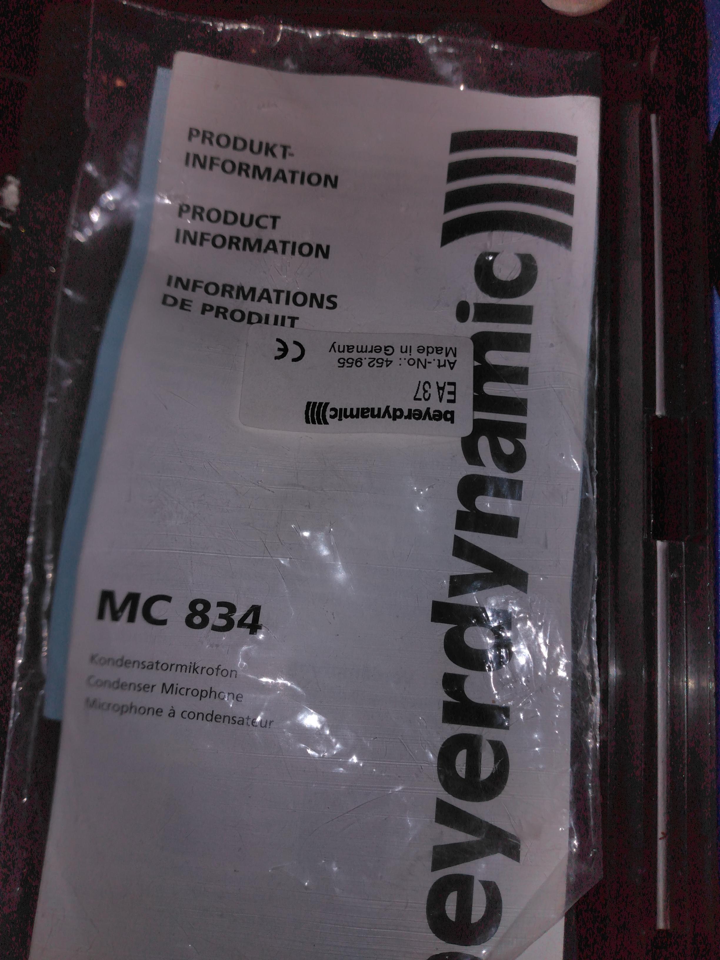 Beyerdynamic MC 834 (86171)