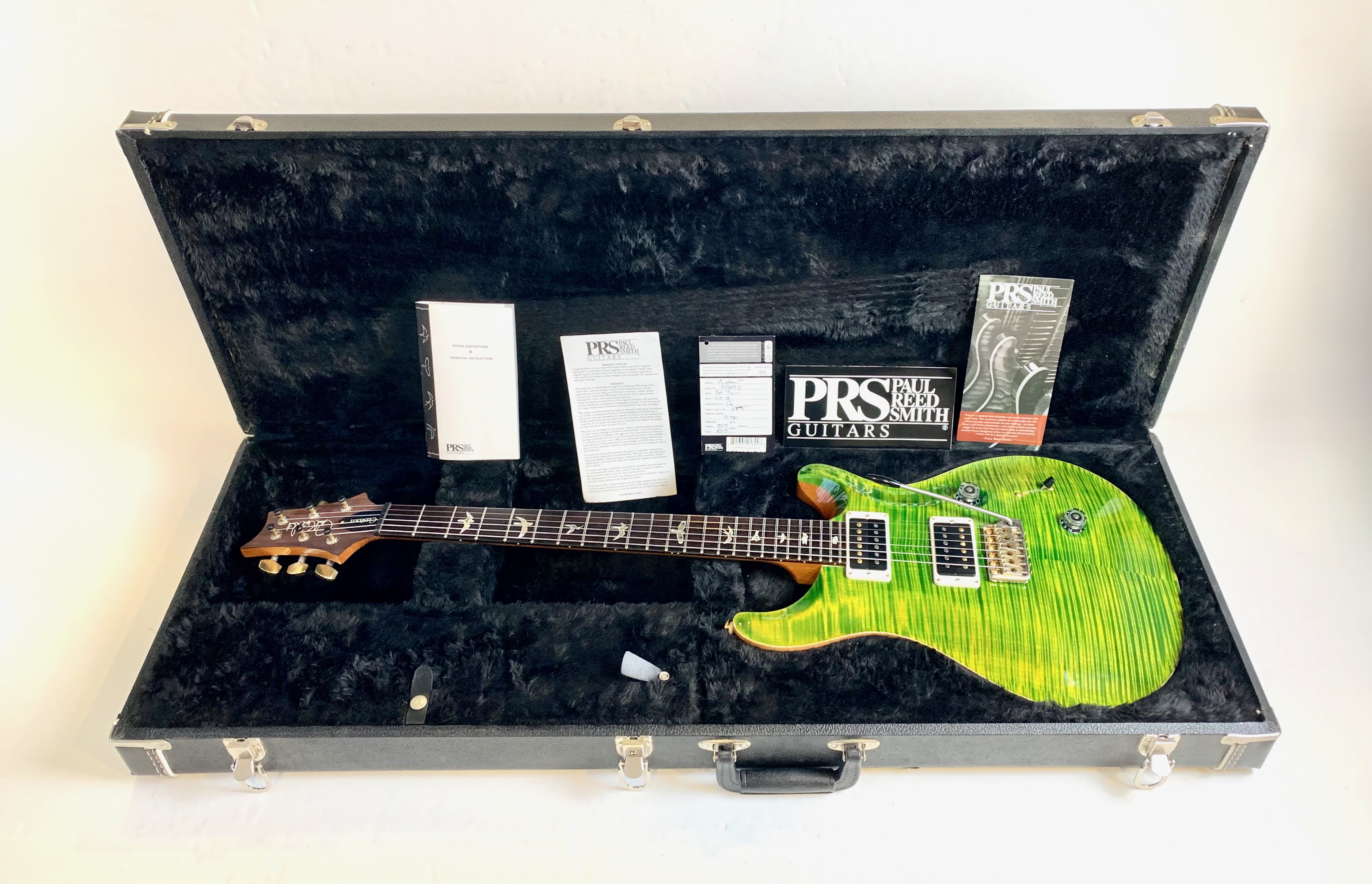 PRS Custom 24 Birds 10-Top (7412)
