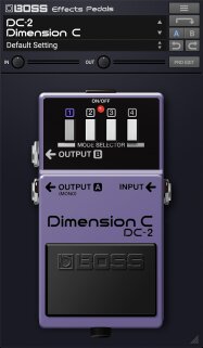 BOSS Effects Pedals Plugin DC-2 Dimension C BOSS Effects Pedals Plugin DC-2 Dimension C