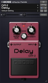 BOSS Effects Pedals Plugin DM-2 Delay BOSS Effects Pedals Plugin DM-2 Delay