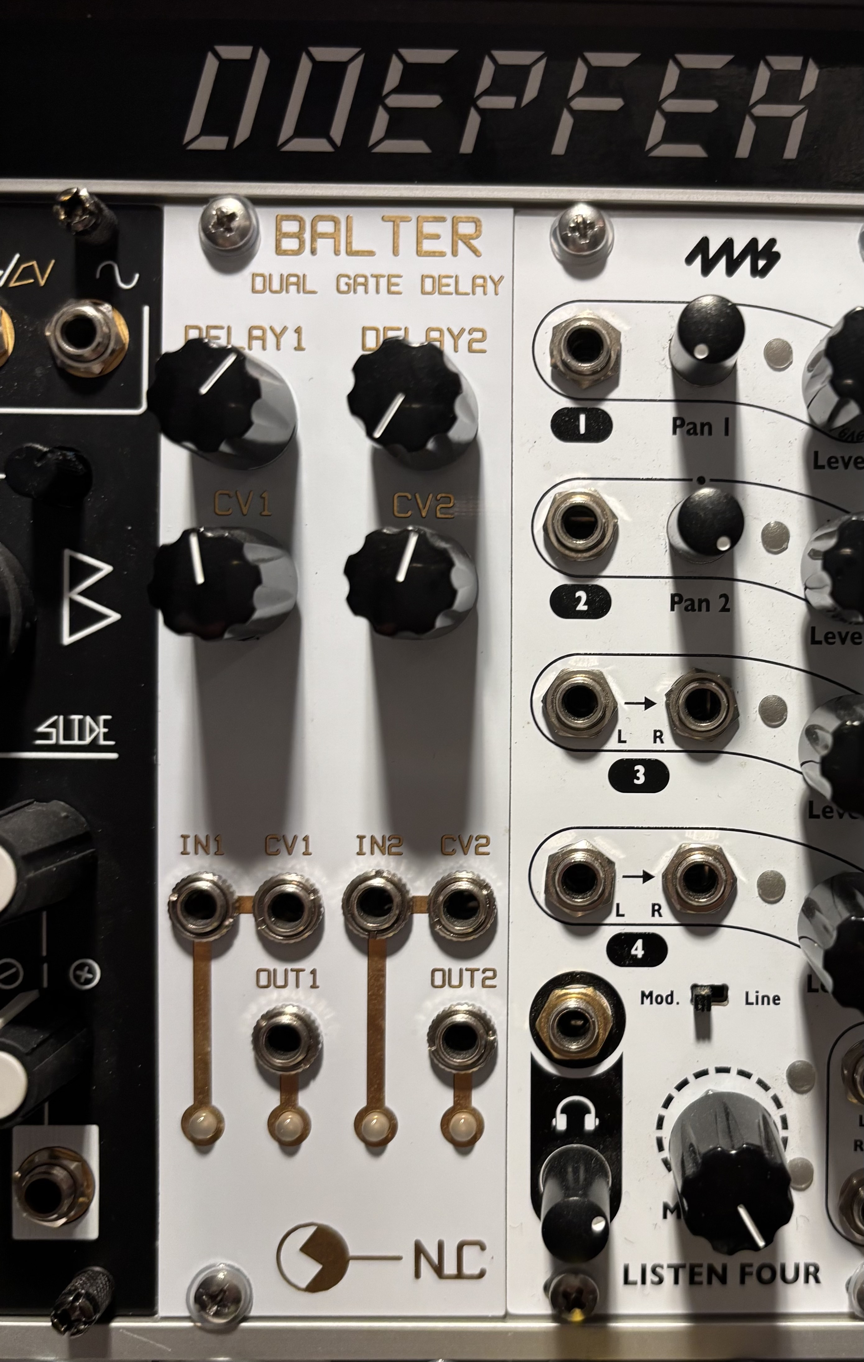 je vends Balter de chez Non Linear Circuits