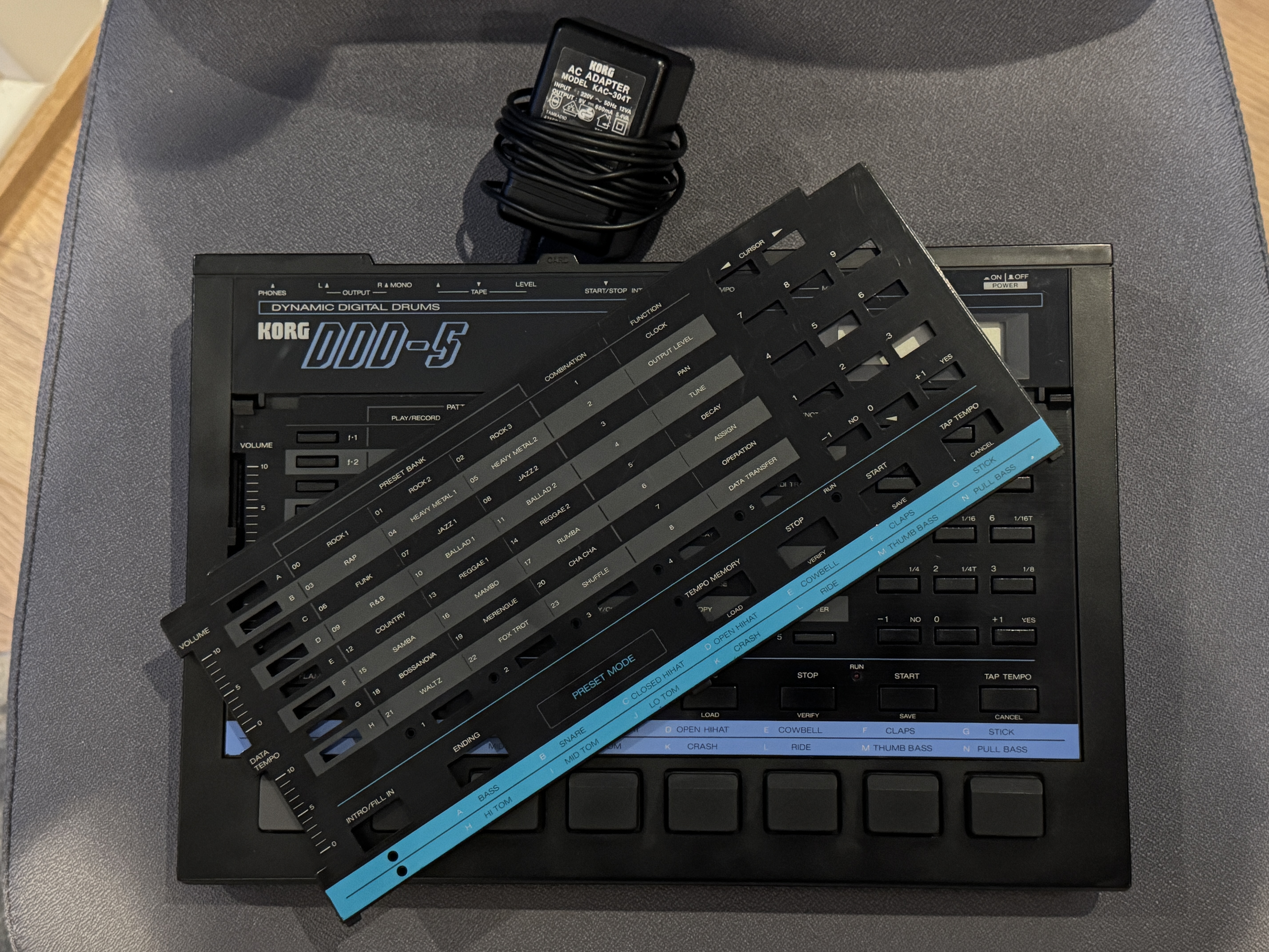 Korg DDD-5 – Boîte à rythmes vintage (1987)