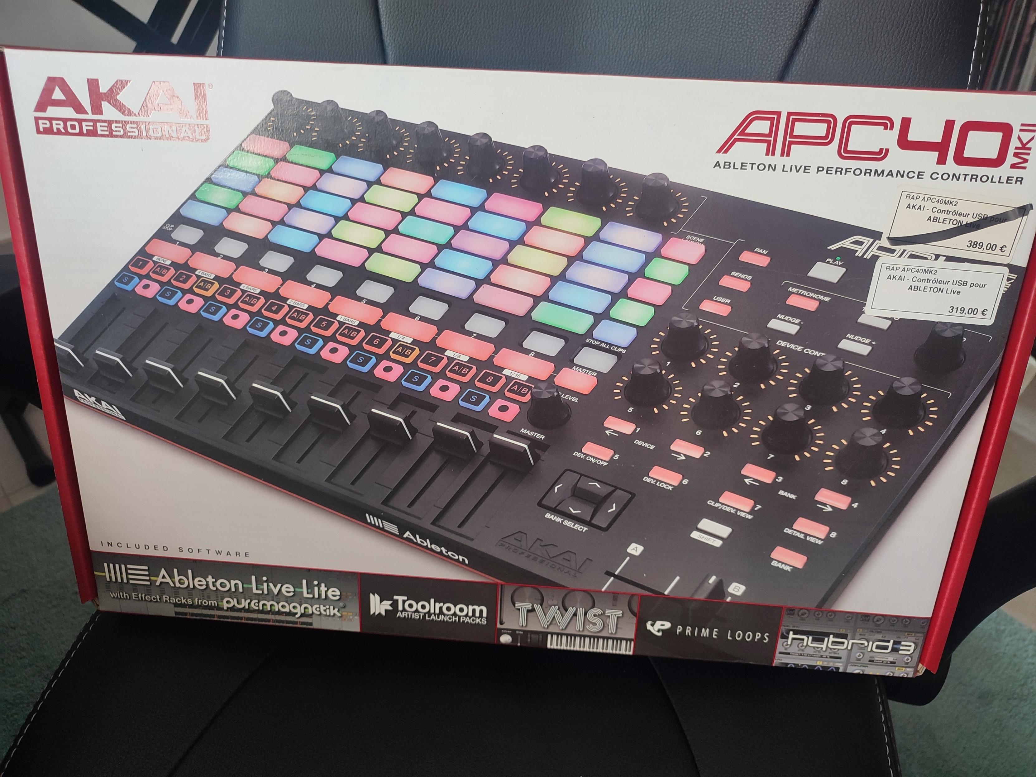 Vends AKAI APC 40 MK2, comme neuf