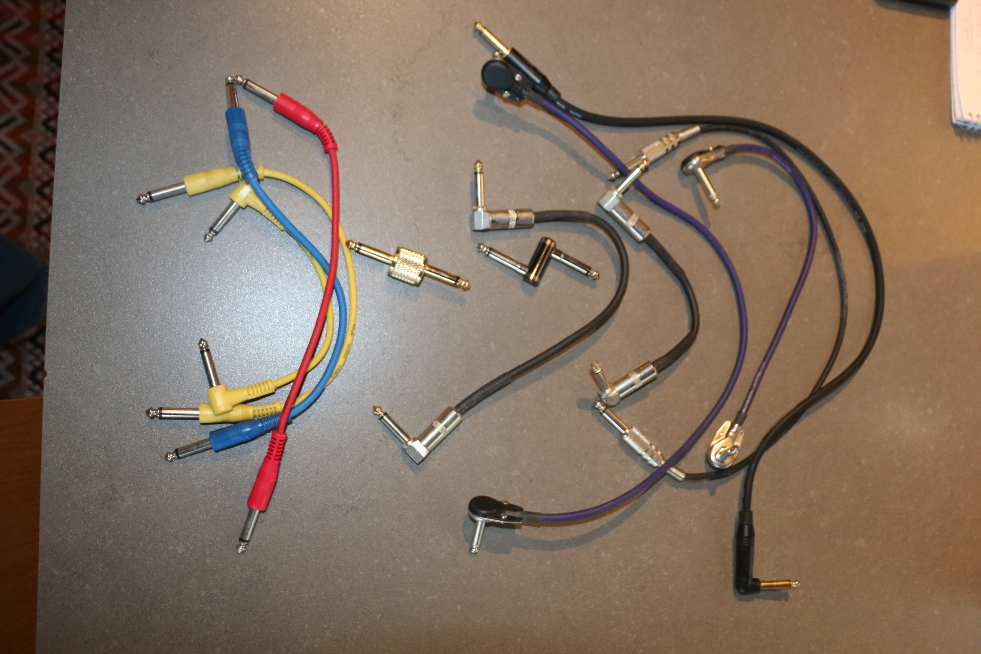 Vends lot 10 Jacks + 2 connecteurs ideal pedalboard