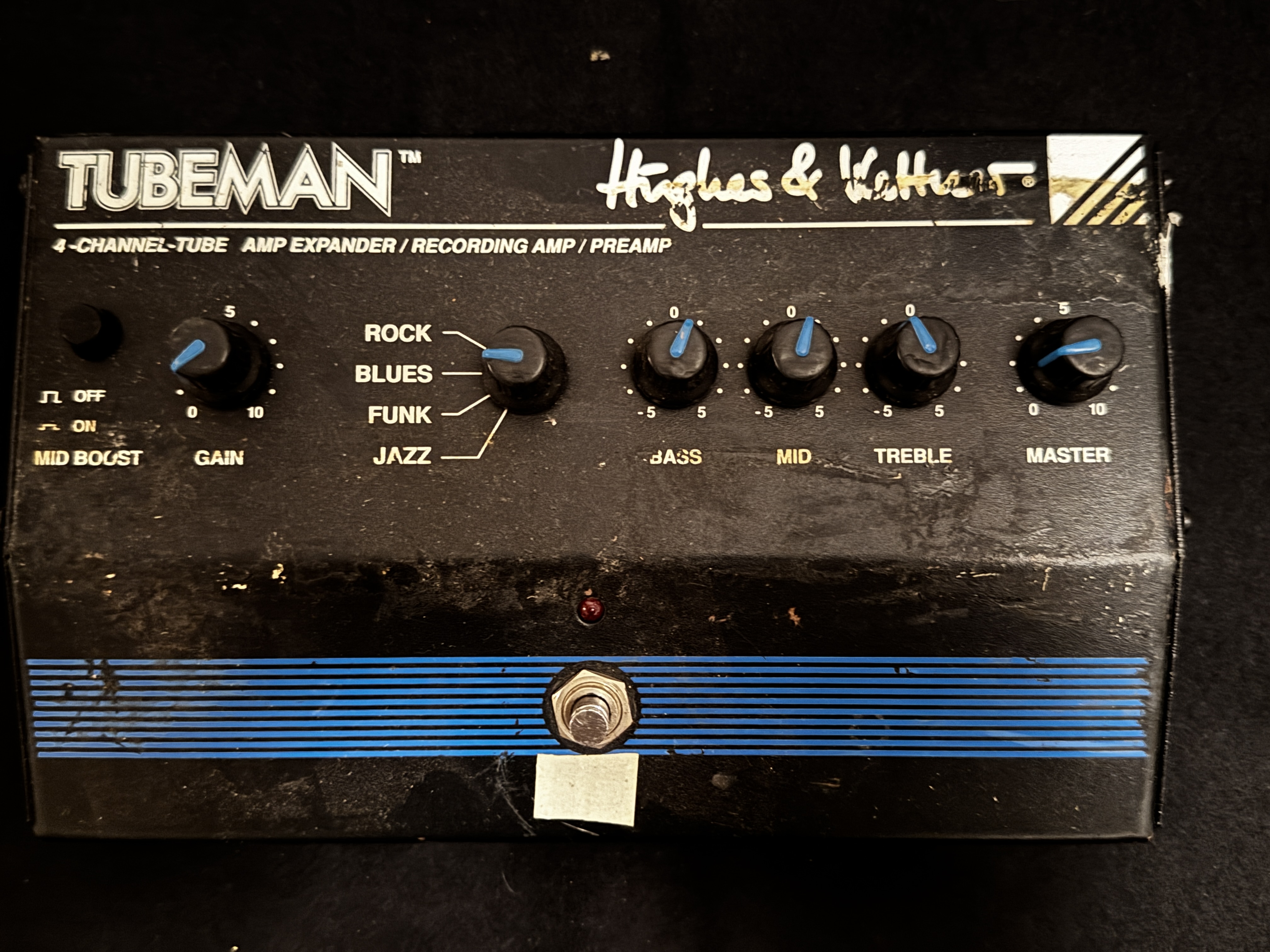 vends pedale Tubeman Hughes and Kettner