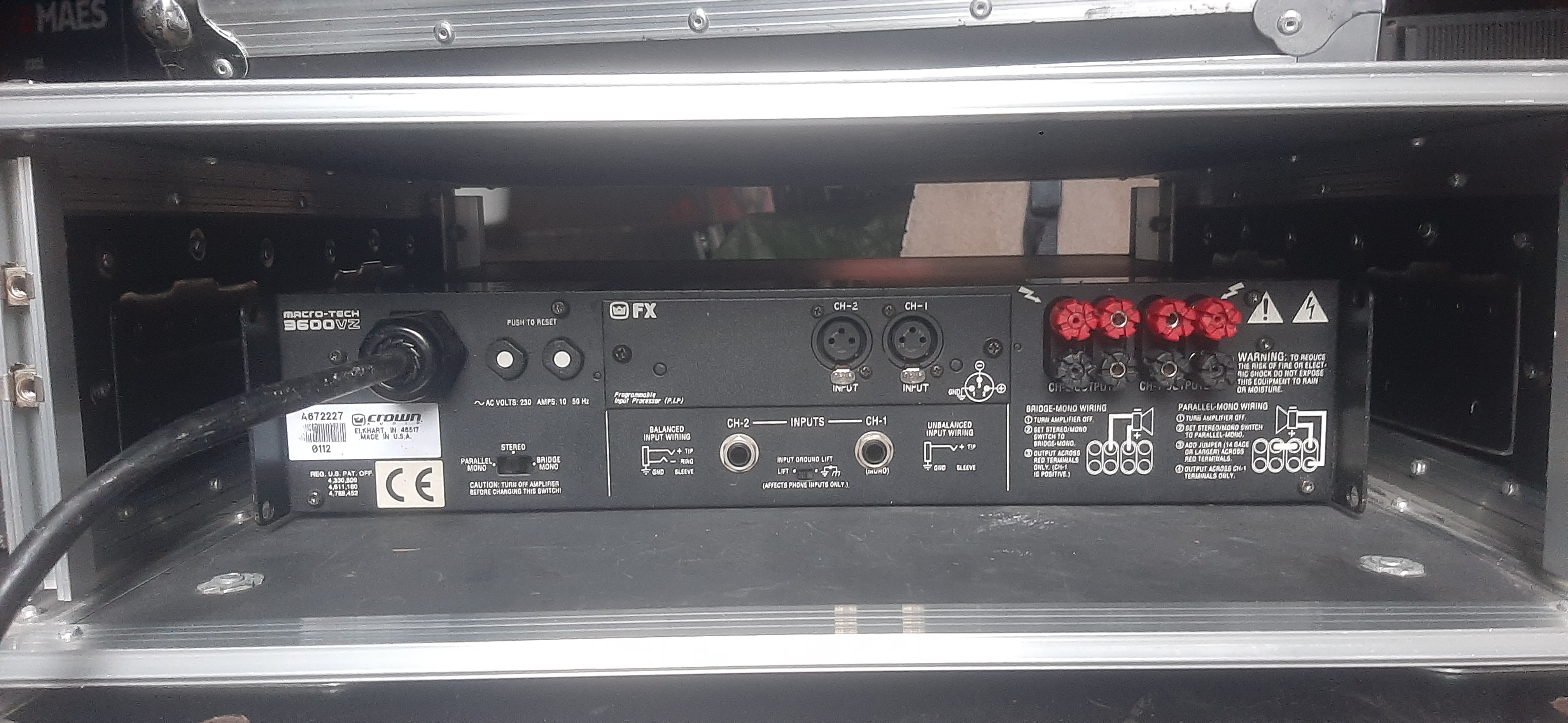 Crown Macrotech 3600vz