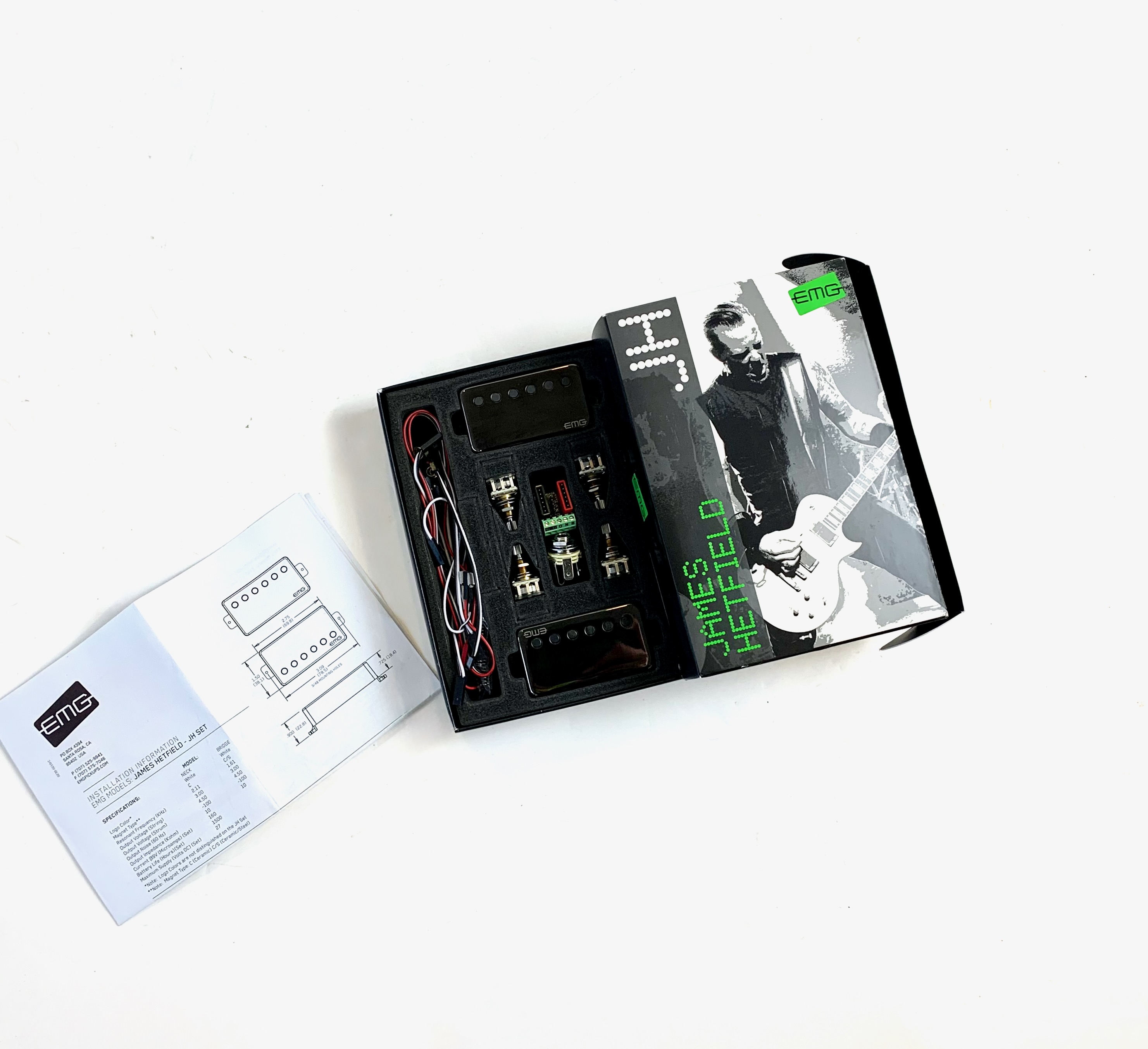 EMG JH HET Set (James Hetfield Signature)  