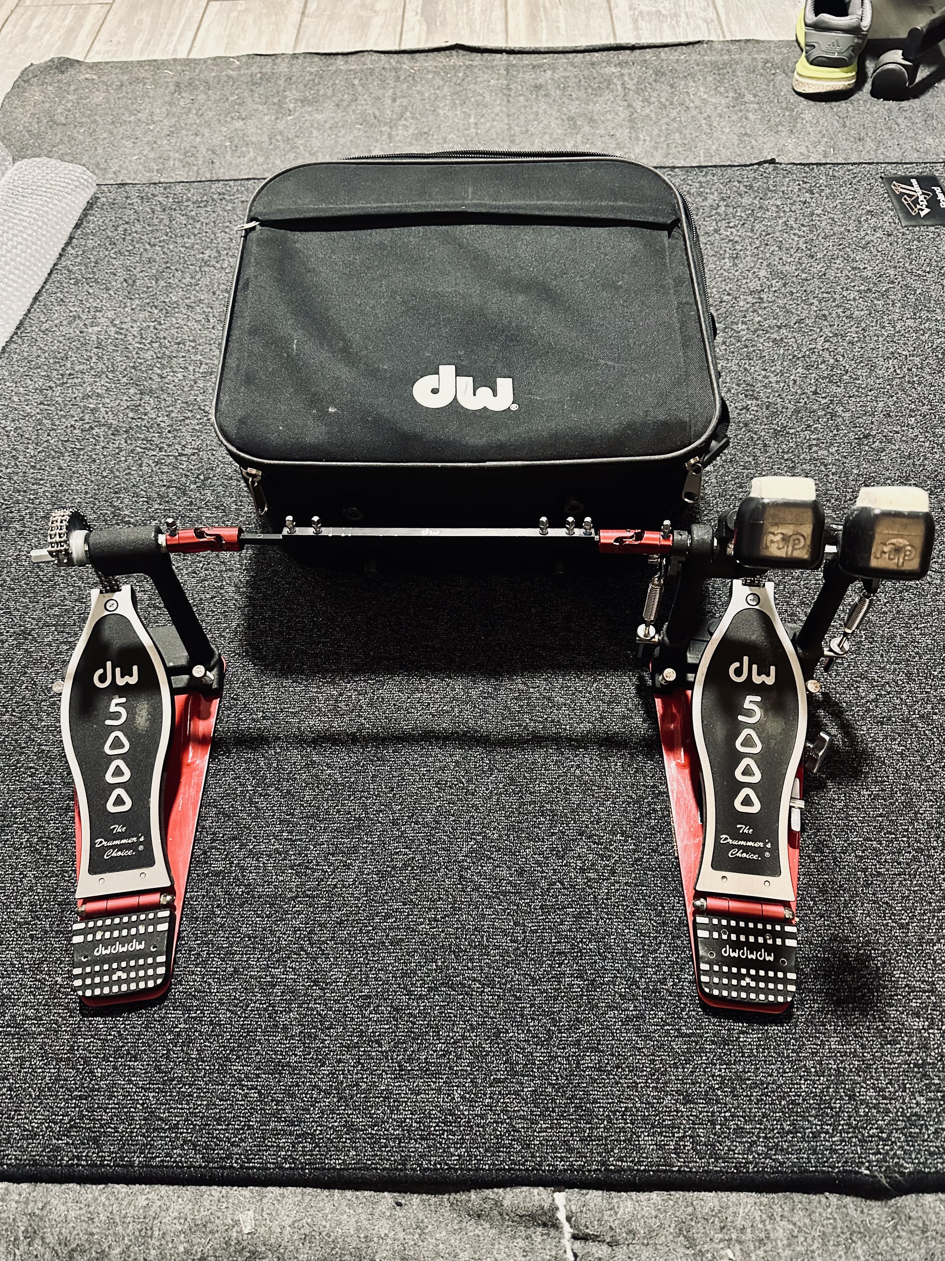 Dw 5002 double pedale 