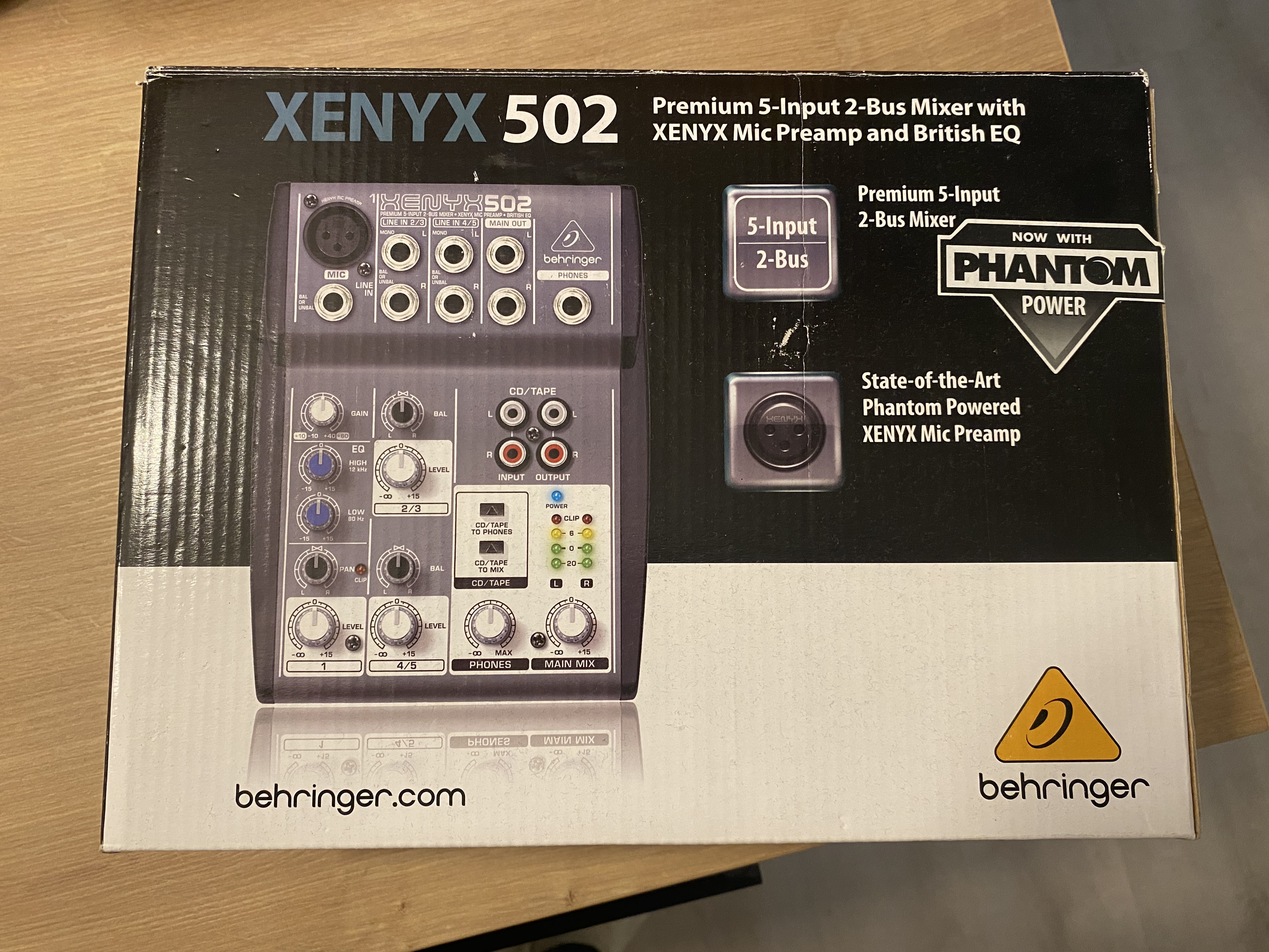 Vends Xenyx 502 Behringer comme neuve
