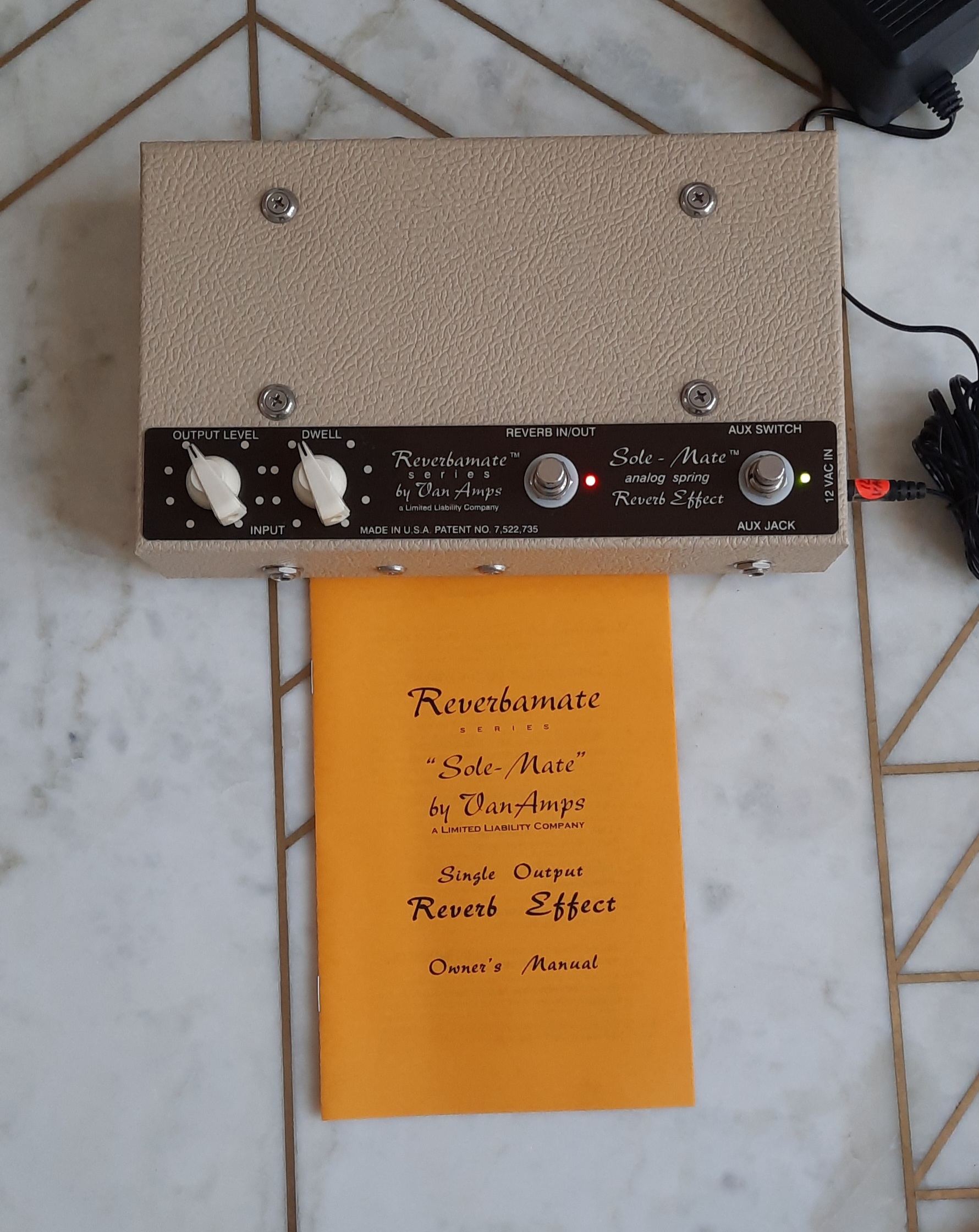 Reverb à ressort Van Amps Reverbamate Sole-Mate Series