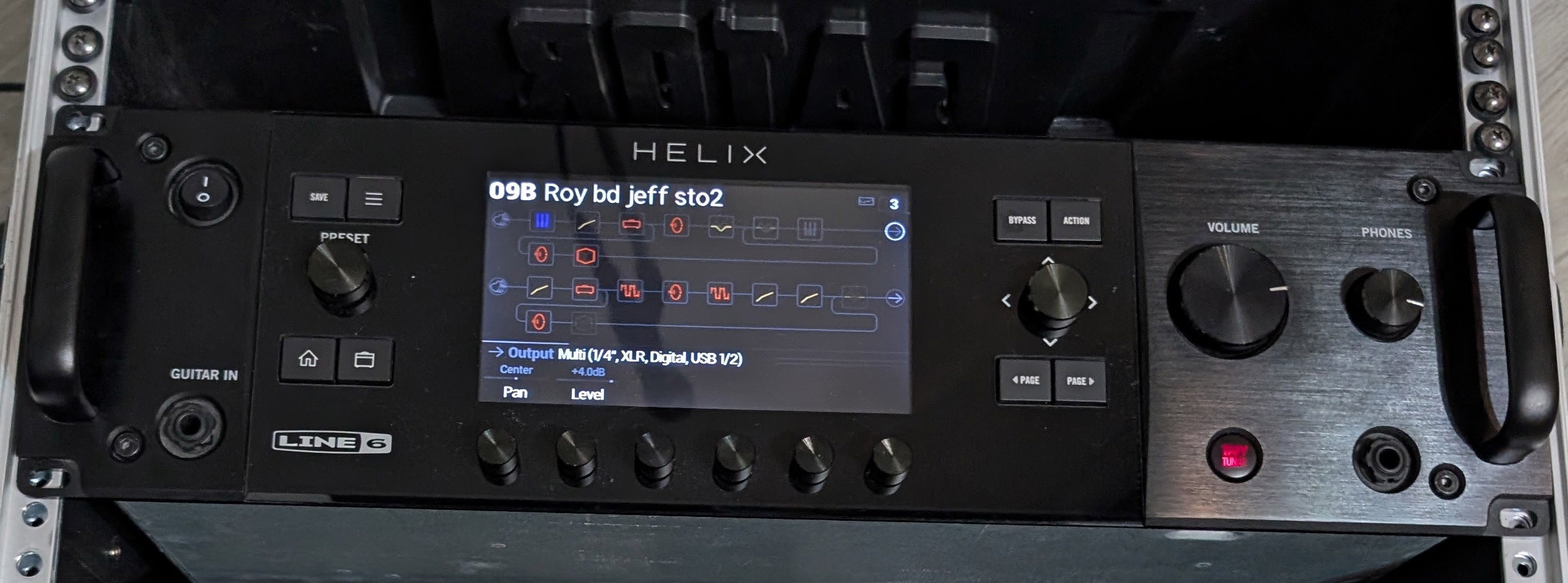  LINE6 HELIX RACK + CONTROL   BUNDLE