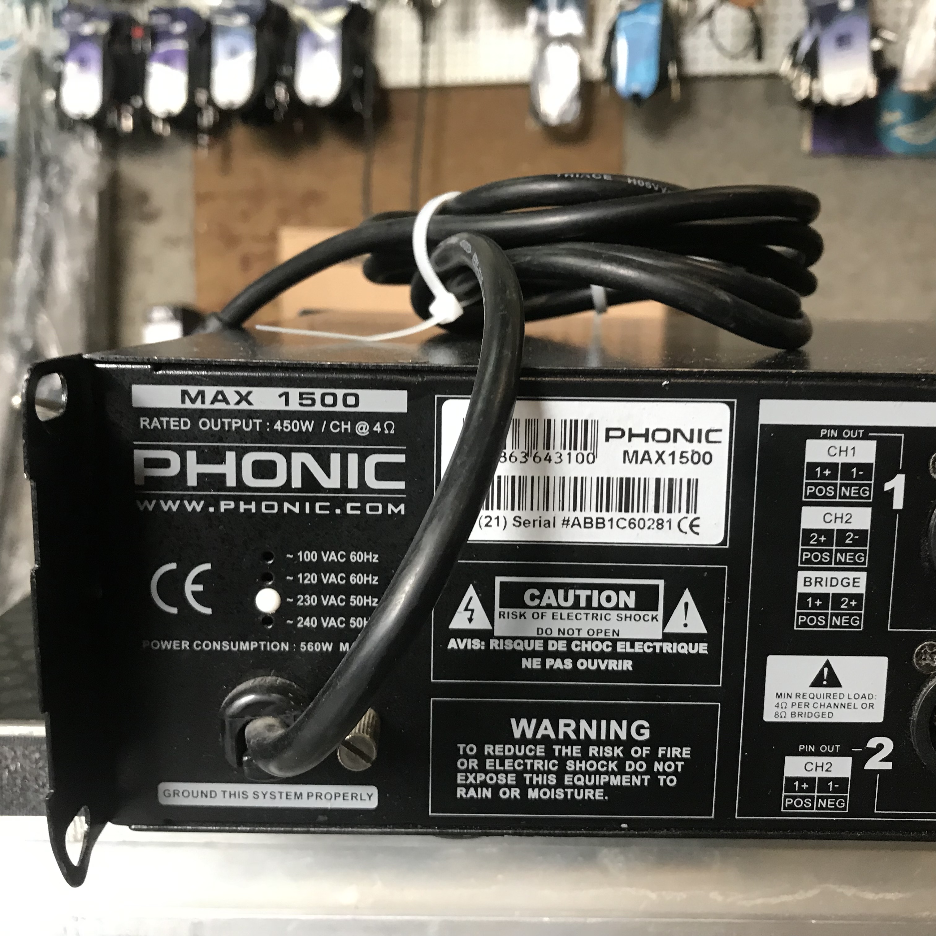 Phonic MAX1500 (52990)