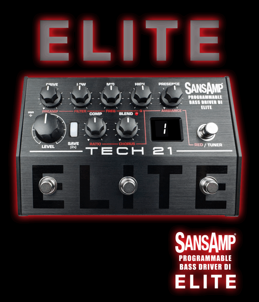 SansAmp Programmable Bass Driver DI ELITE