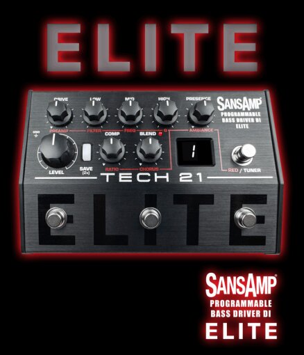 SansAmp Programmable Bass Driver DI ELITE SansAmp Programmable Bass Driver DI ELITE
