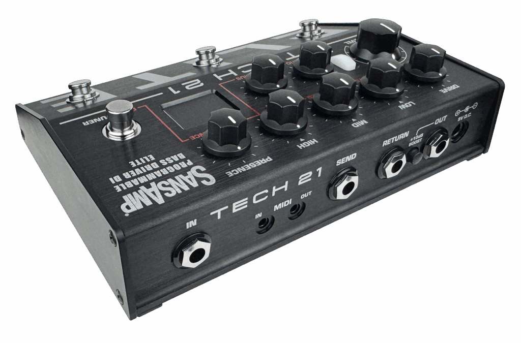 SansAmp Programmable Bass Driver DI ELITEREAR