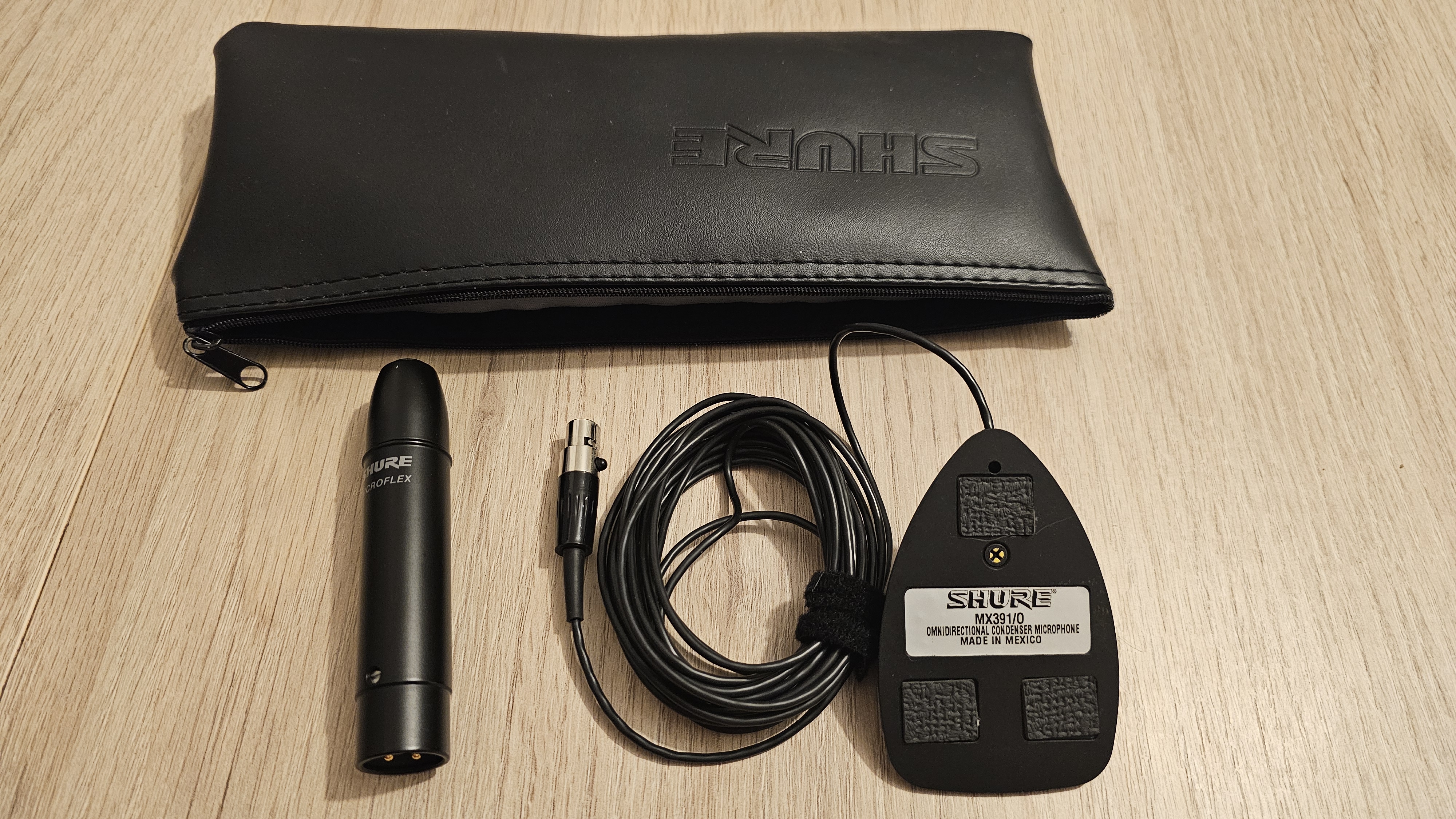 Vends paire Shure MX391/O micro de surfzce PZM