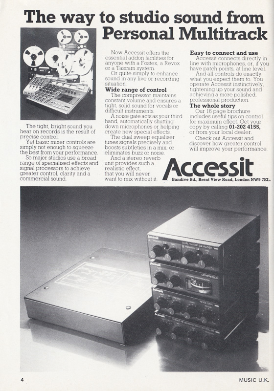 Bandive Accessit Compressor, Vintage Unit N.O.S. dans son emballage d'origine , jamais utilisé depuis son ouverture 