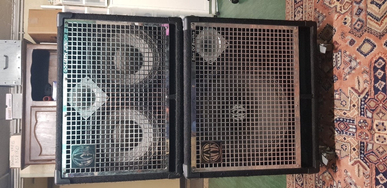 2 enceintes basse SWR